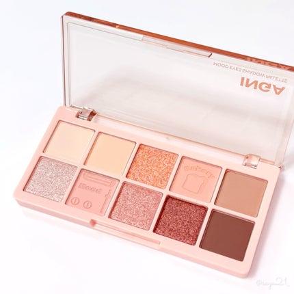 ムードアイズシャドウパレット/INGA/アイシャドウパレットを使ったクチコミ(6枚目)