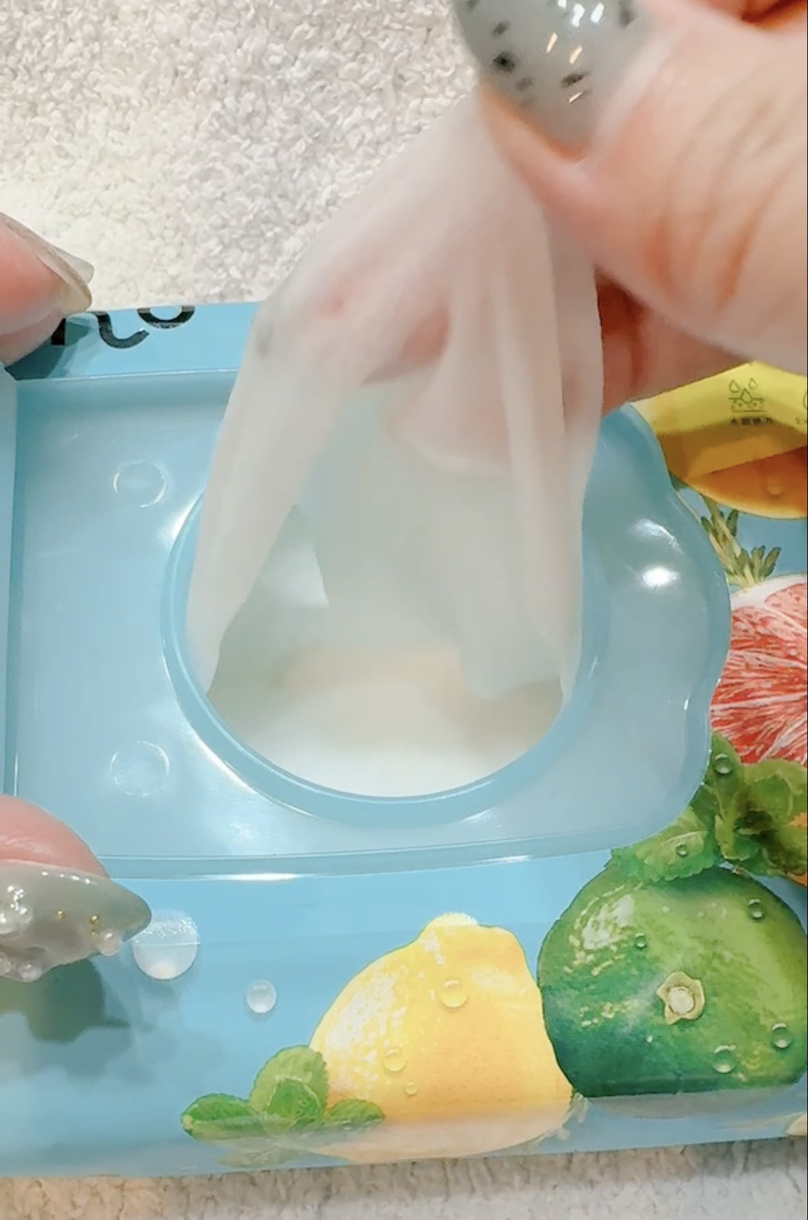 目ざまシート 爽やか果実のすっきりタイプ N/サボリーノ/シートマスク・パックを使ったクチコミ（3枚目）