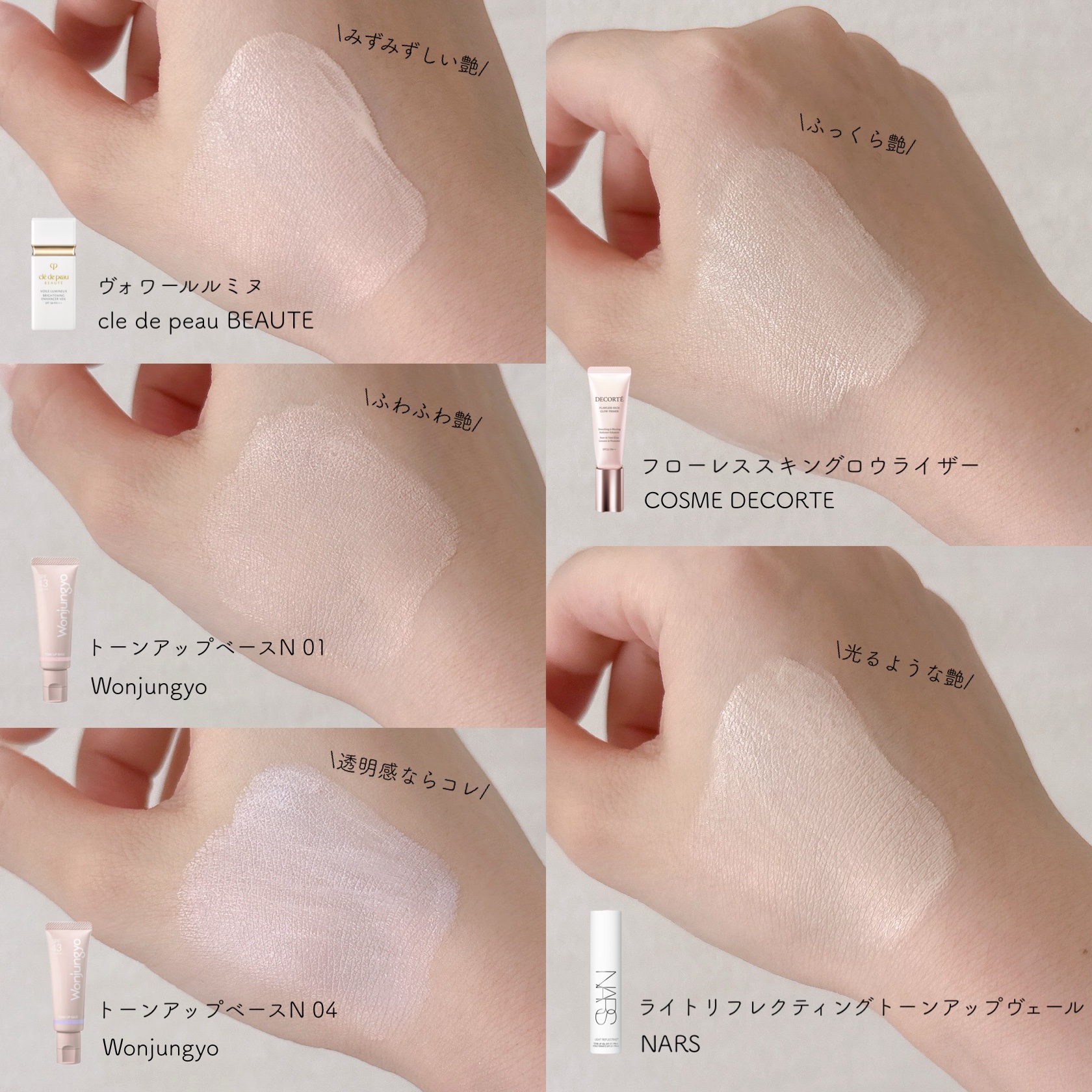 ウォンジョンヨ トーンアップベース N 01 ピーチピンク/Wonjungyo/化粧下地を使ったクチコミ（1枚目）