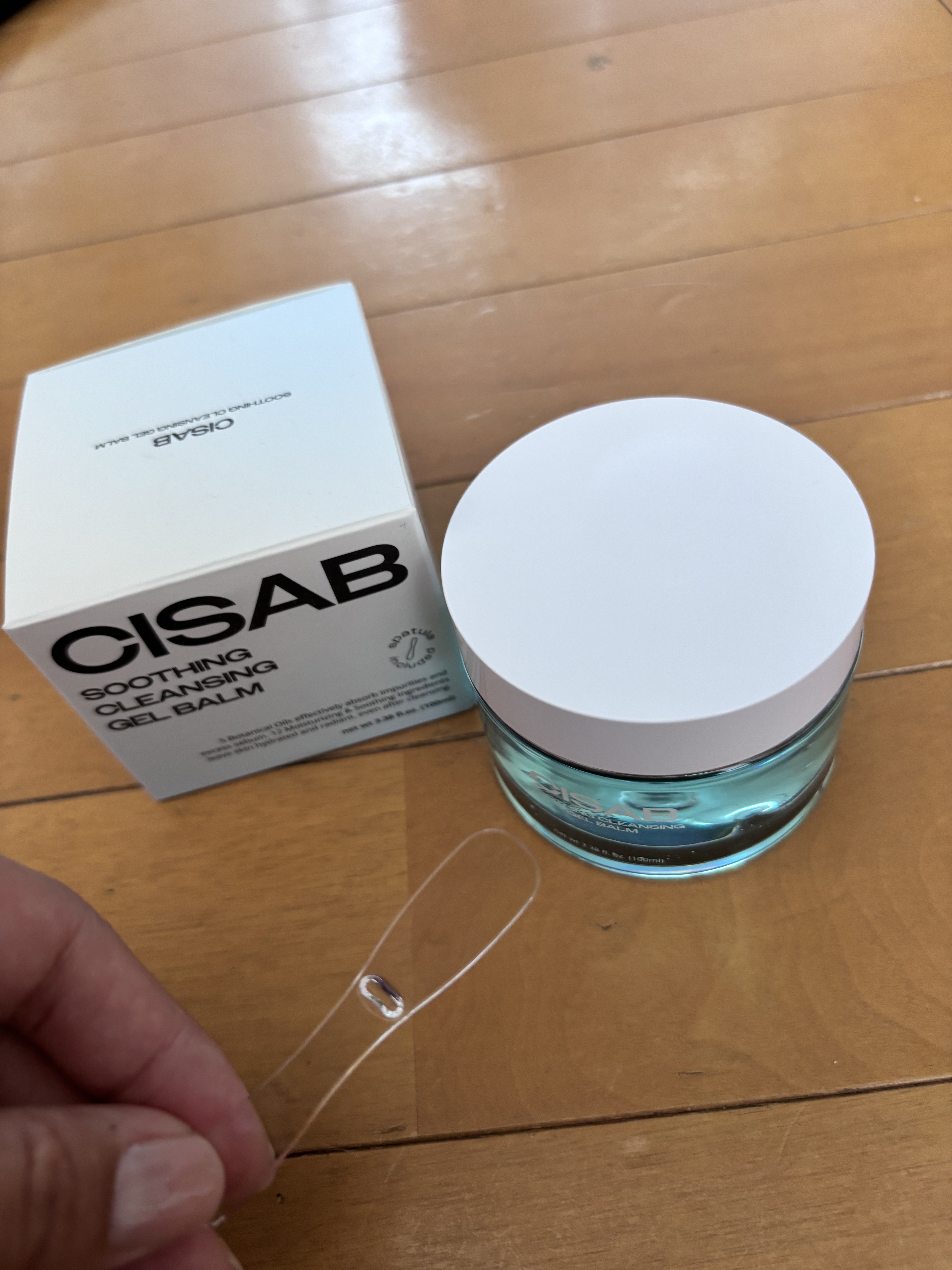 スージングクレンジングジェルバーム/CISAB/クレンジングジェルを使ったクチコミ（1枚目）
