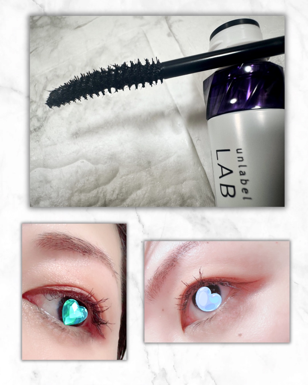 アンレーベル ラボ EX コンプリートマスカラBK/unlabel/マスカラを使ったクチコミ（3枚目）