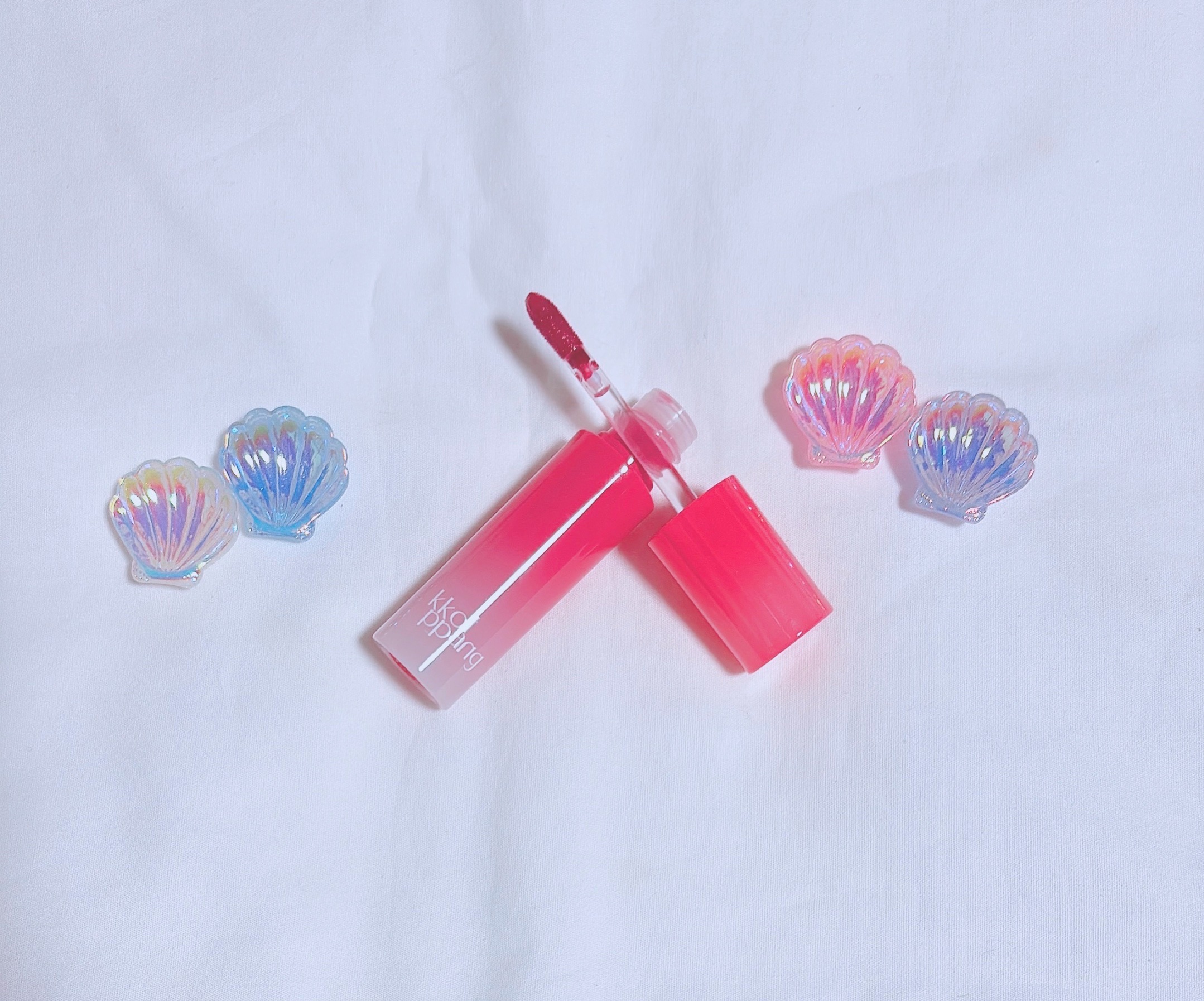 アイスドロップウォーターティント/kkotppang/リップティントを使ったクチコミ（2枚目）