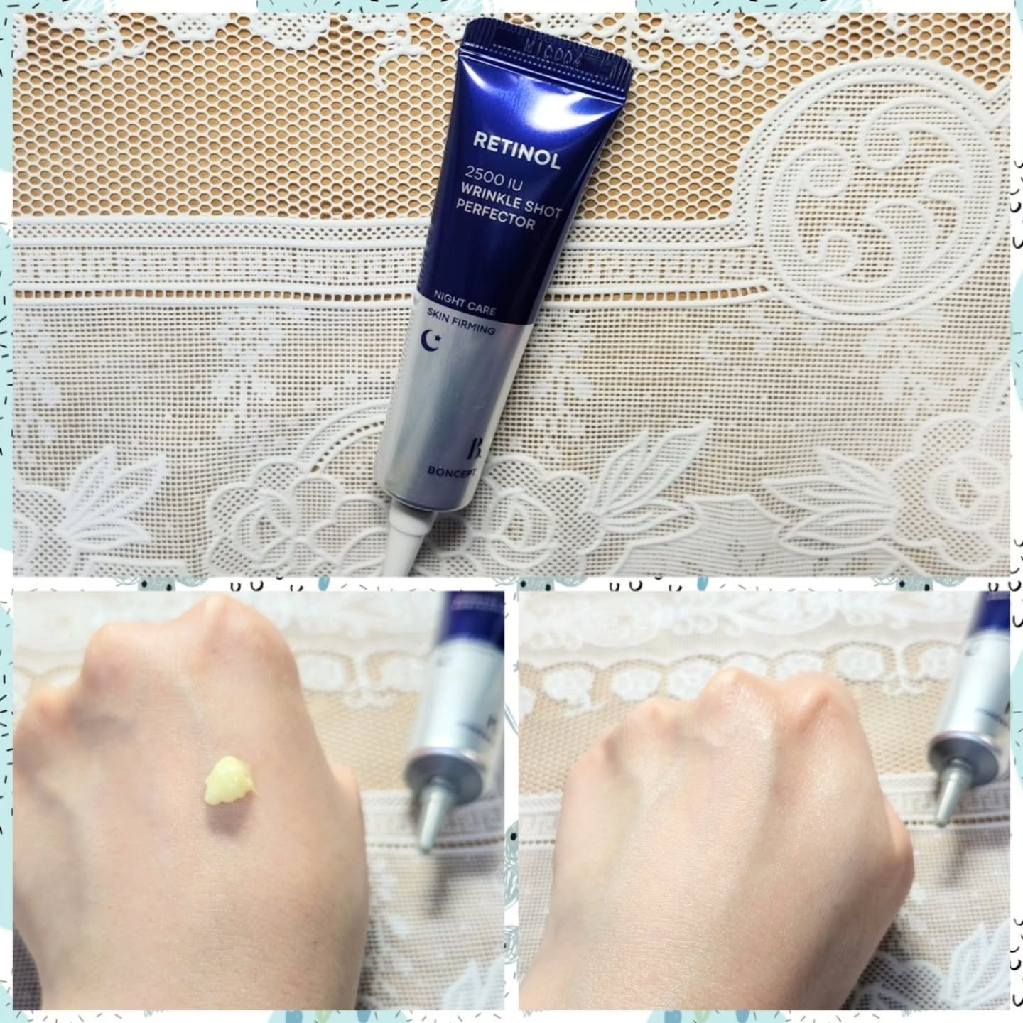 レチノール2500IUリンクルショットパーフェクター/BONCEPT/美容液を使ったクチコミ（2枚目）