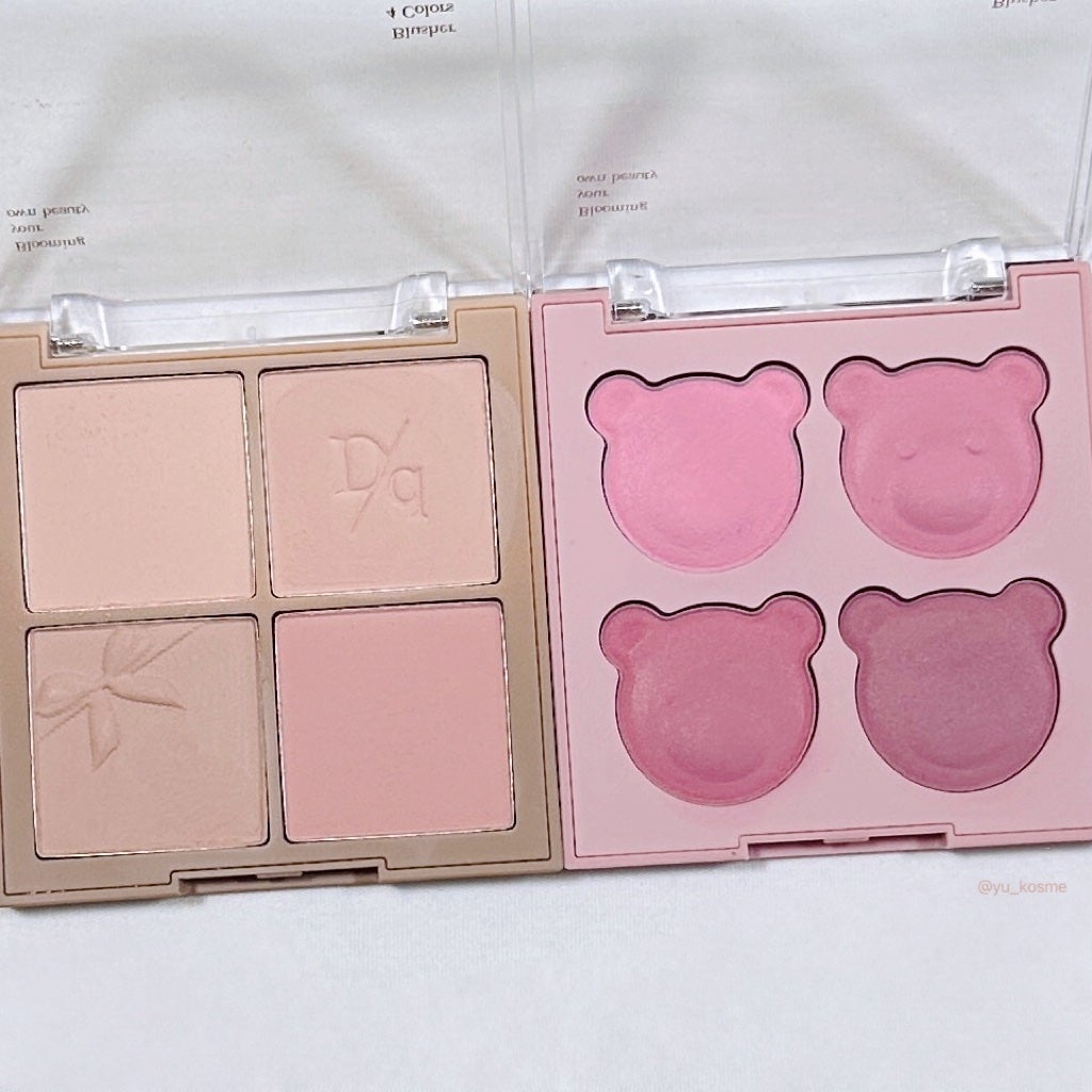 ブレンディングムードチーク/dasique/パウダーチークを使ったクチコミ(4枚目)