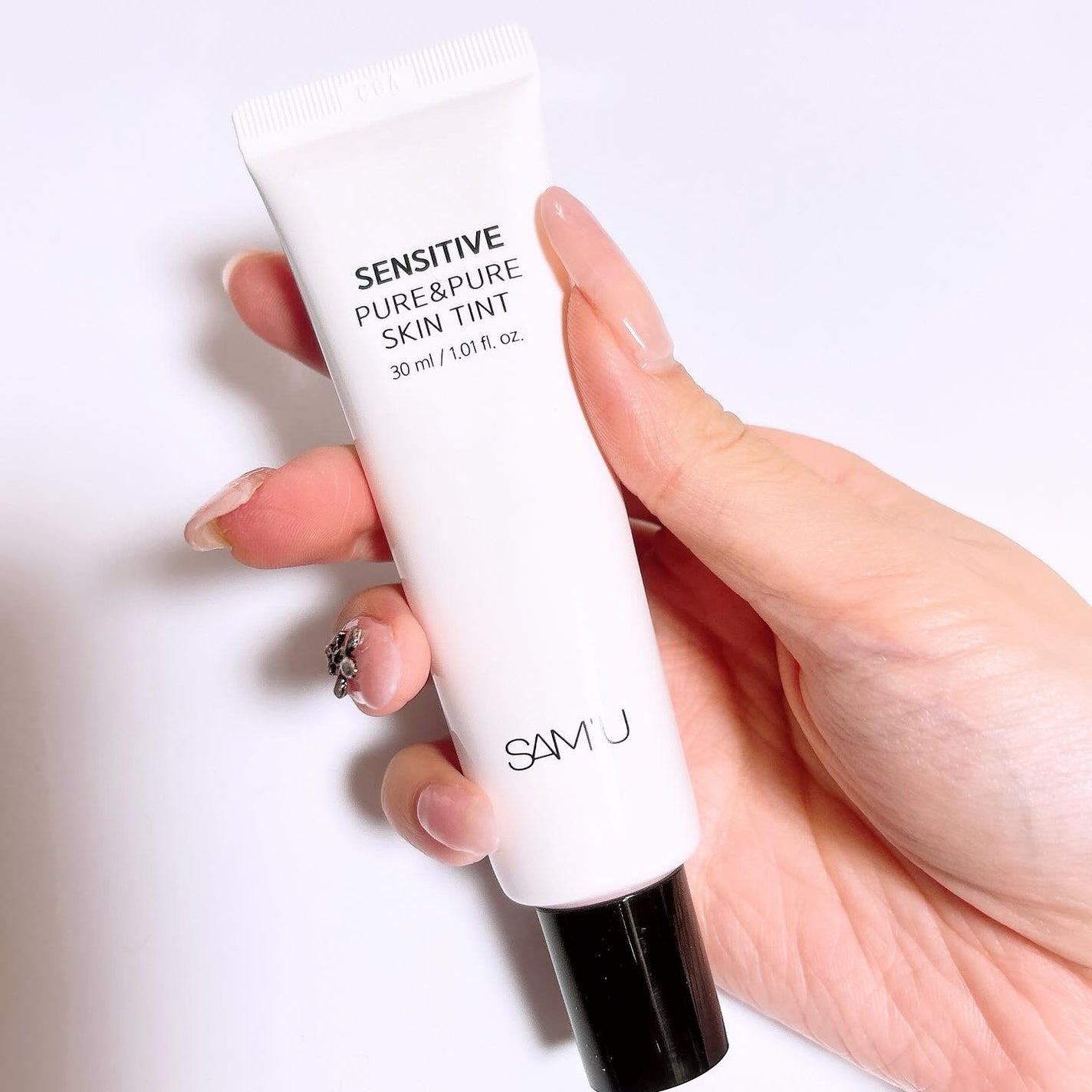 センシティブピュア&ピュアスキンティント/SAM'U/化粧下地を使ったクチコミ(2枚目)