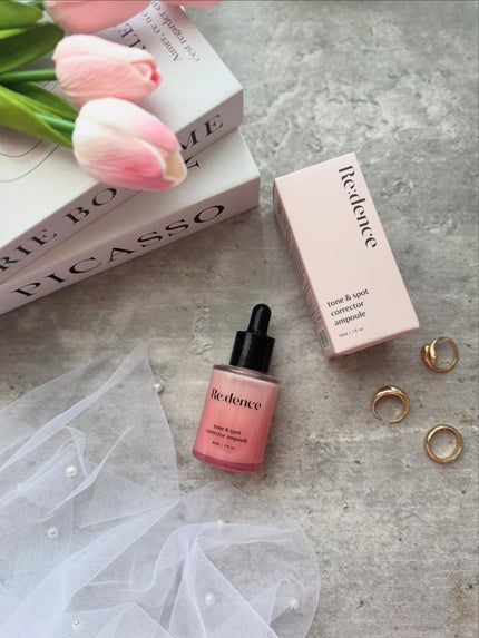 リデンス チェリートーン&スポットコレクターアンプル/redence/美容液を使ったクチコミ(3枚目)