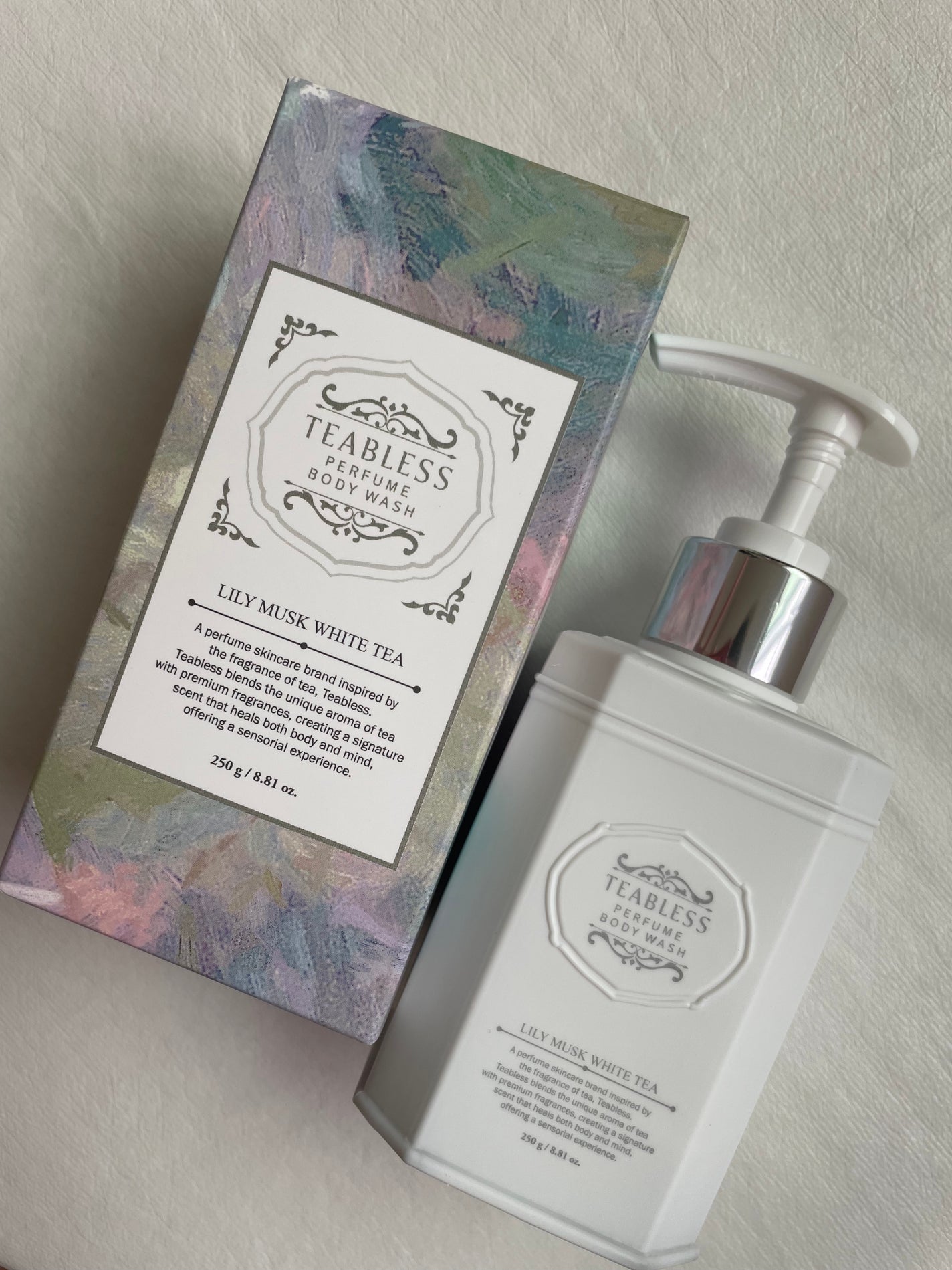 パフュームボディウォッシュ リリームスクホワイトティー/TEABLESS/ボディソープを使ったクチコミ(4枚目)