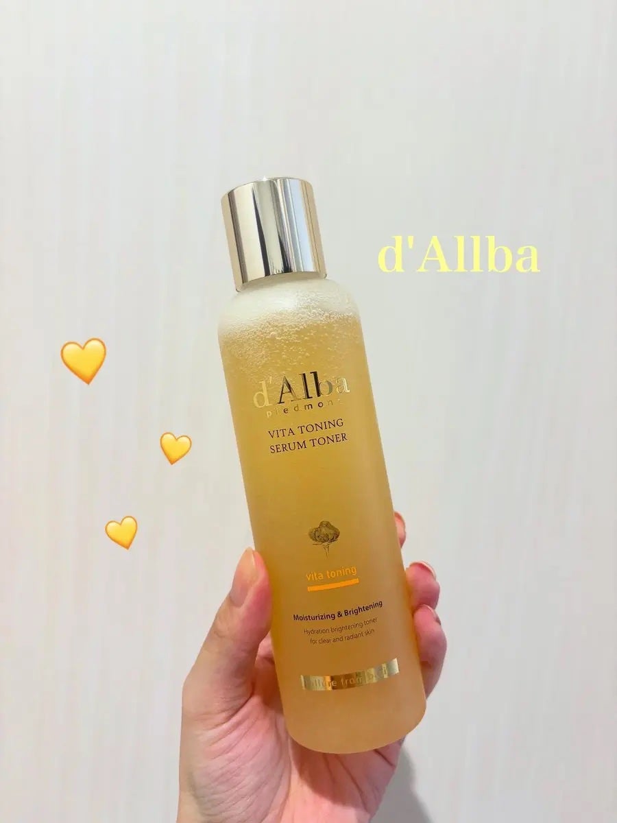 ビタトーニングセラムトナー/ダルバ/化粧水を使ったクチコミ(1枚目)