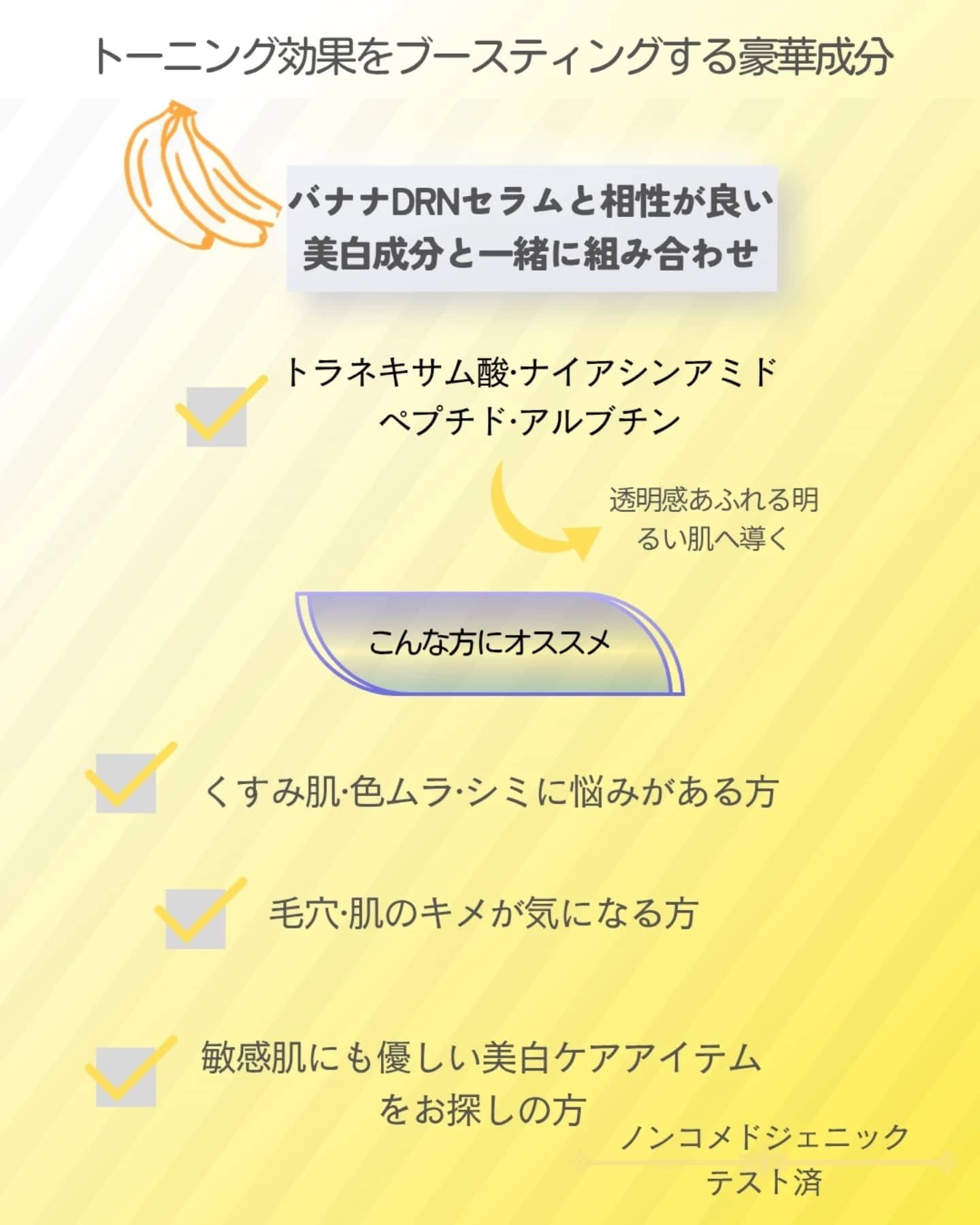 バナナ PDRN 2X セラム/Celladix/美容液を使ったクチコミ（3枚目）