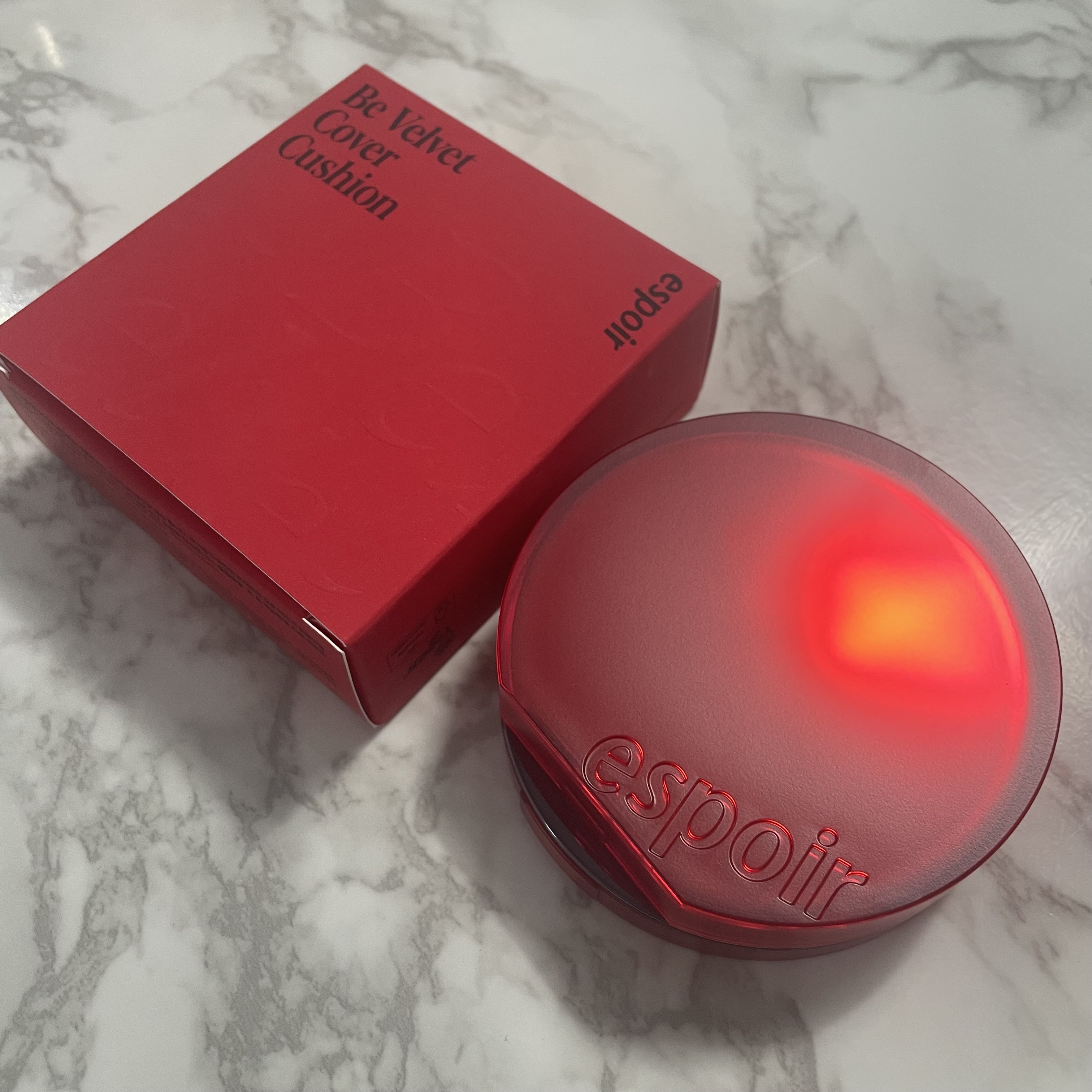 ビーベルベットカバークッション/espoir/クッションファンデーションを使ったクチコミ（1枚目）