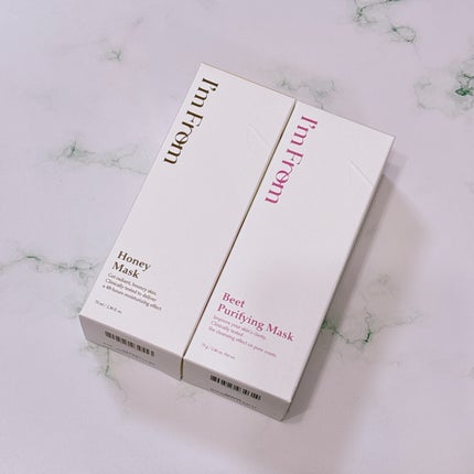 ハニーマスク/I'm from/洗い流すパック・マスクを使ったクチコミ(4枚目)