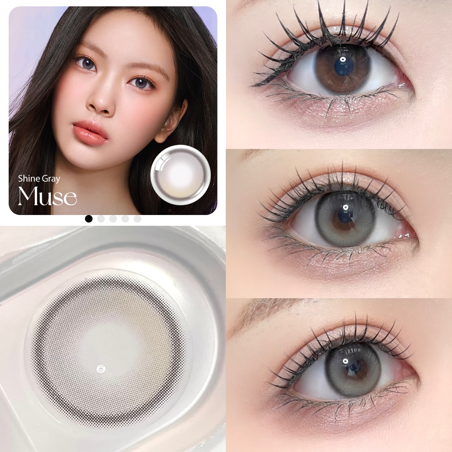 MUSE 1month/OLENS/１ヶ月（１MONTH）カラコンを使ったクチコミ（3枚目）
