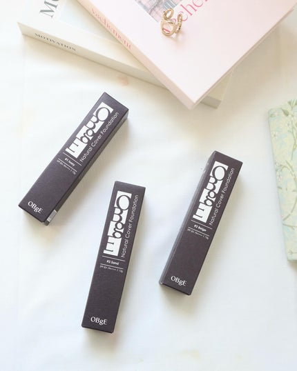 オブジェ ナチュラルカバーファンデーション SPF50+ PA++++/オブジェ/その他ファンデーションを使ったクチコミ(5枚目)