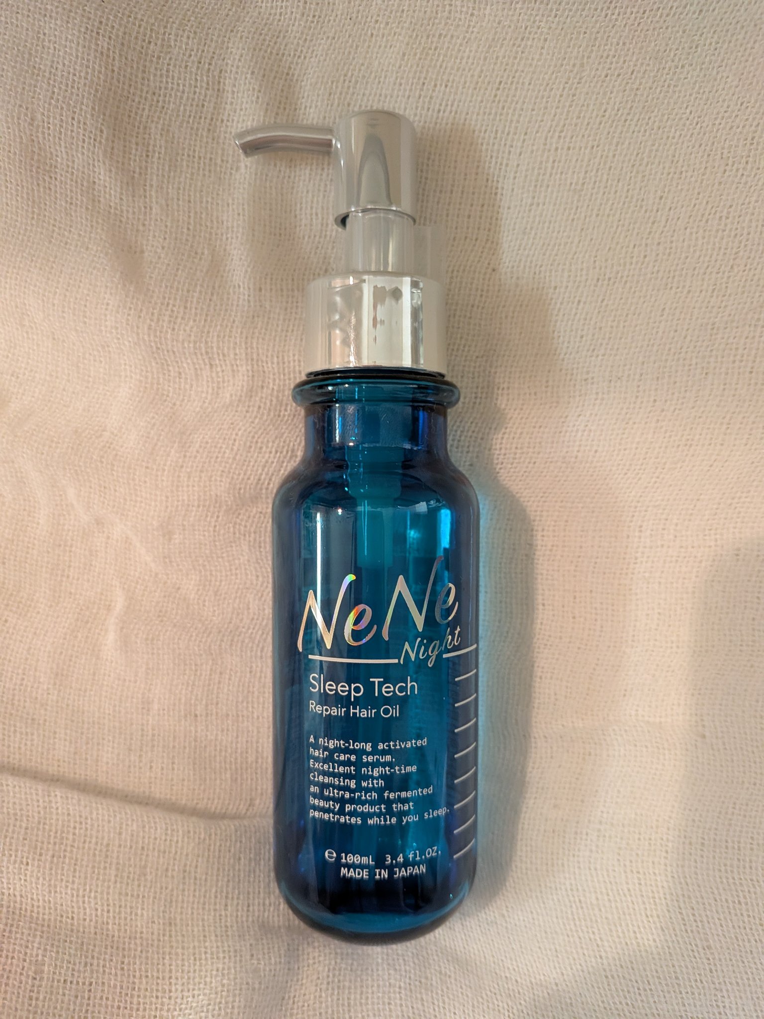 スリープテック リペア ヘアオイル/NeNe Night/ヘアオイルを使ったクチコミ（1枚目）