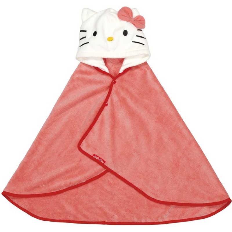 吸水速乾フード付きバスポンチョ  ハローキティ