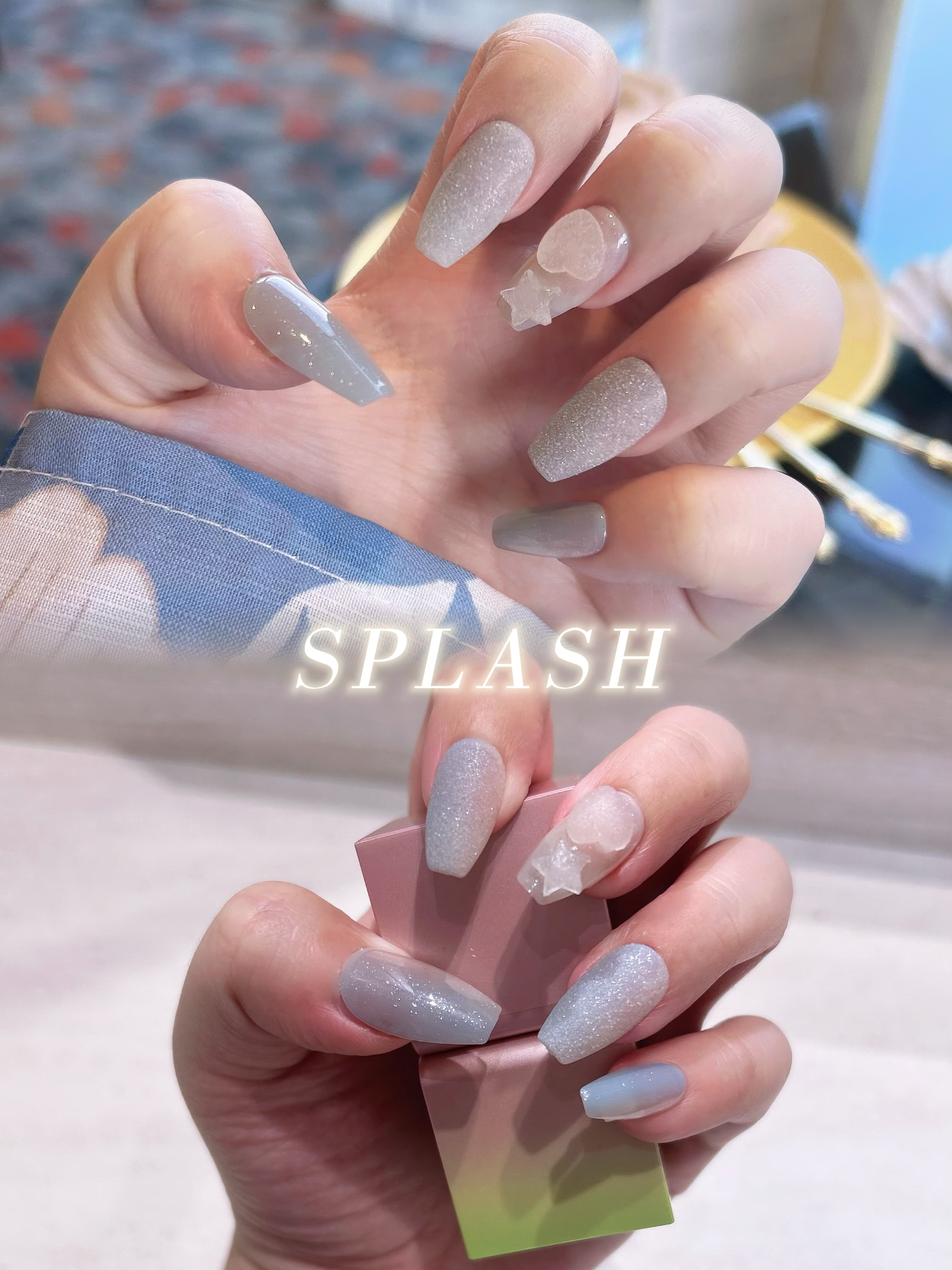 FINGER SUIT NAIL ネイルチップ 9個セット おまけシール付き FINGER SUIT NAIL ネイルチップ 9個セット おまけシール付き