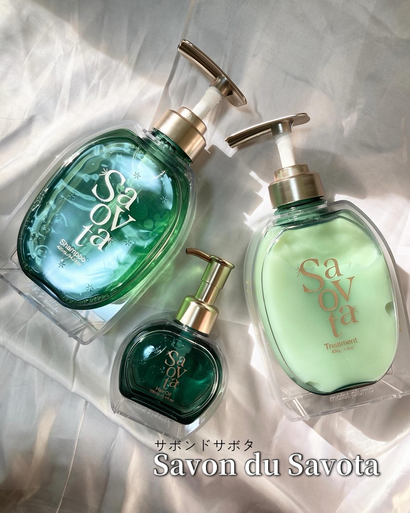 サボンドサボタ　モイストプランプシャンプー/ヘアトリートメント/Savon du Savota/シャンプー・コンディショナーを使ったクチコミ（1枚目）