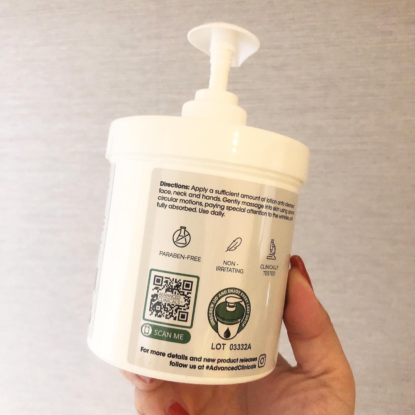  コラーゲンスキンレスキューローション/ADVANCED CLINICALS/ボディクリームを使ったクチコミ（3枚目）