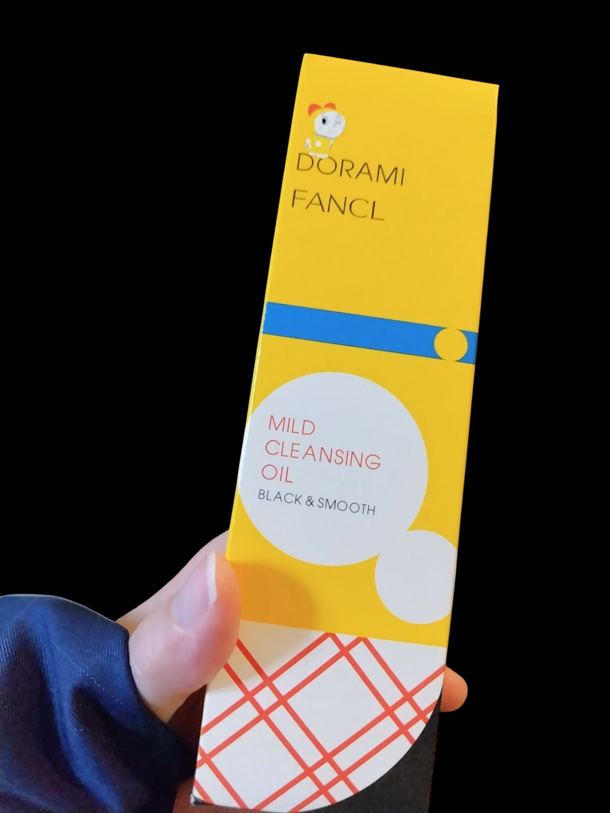 マイルドクレンジング オイル〈ブラック＆スムース〉 「ドラえもん」限定デザイン/ファンケル/オイルクレンジングを使ったクチコミ（1枚目）