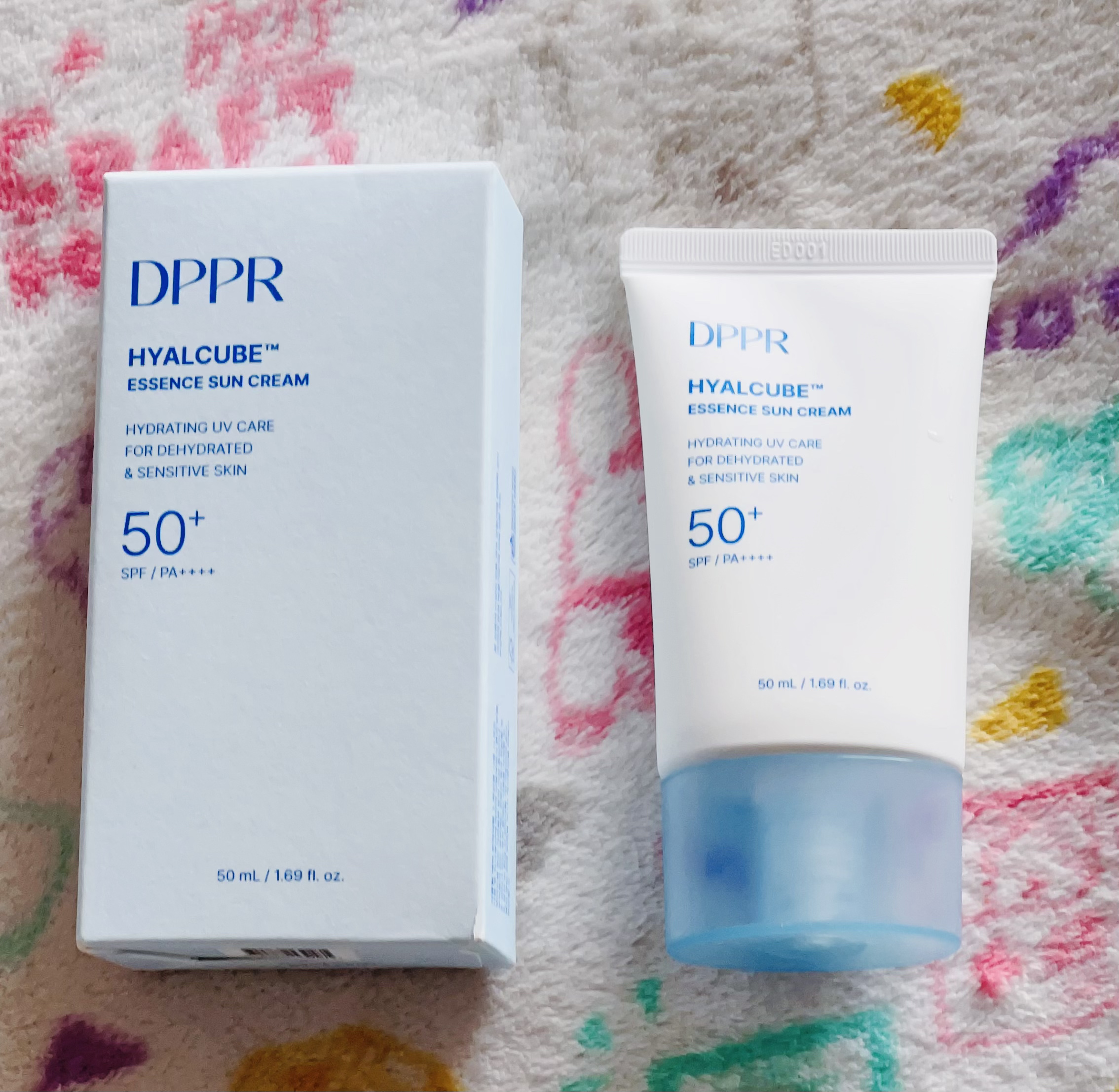 HYALCUBE ESSENCE SUN CREAM/DPPR/日焼け止めクリームを使ったクチコミ（1枚目）