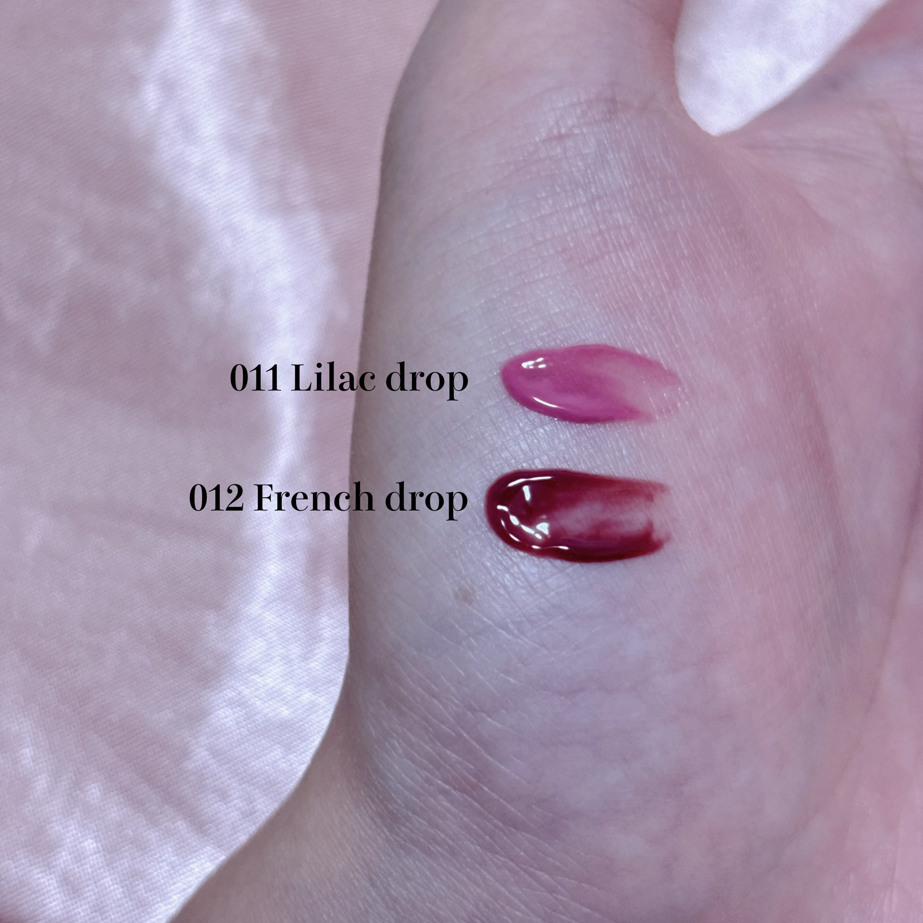 オブジェグロッシーミニ/MUZIGAE MANSION/リップティントを使ったクチコミ（3枚目）