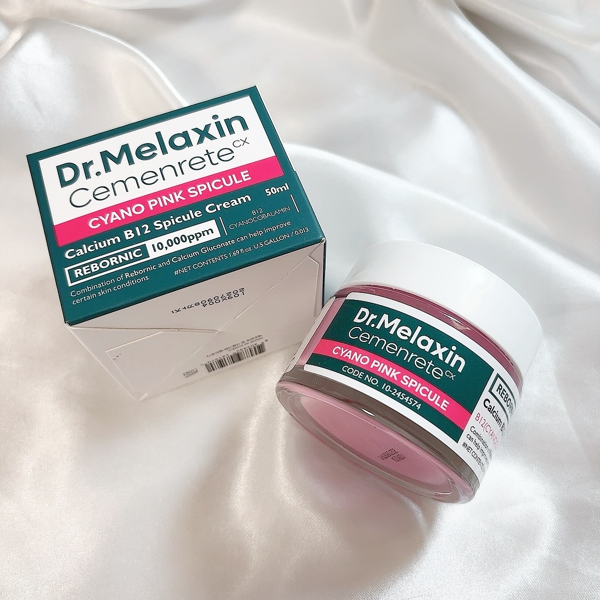 セメンリトシアノ ピンクスピキュールクリー ム/Dr.Melaxin/フェイスクリームを使ったクチコミ（2枚目）