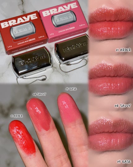 BRAYE LIPSLEEK/BRAYE/口紅を使ったクチコミ(3枚目)