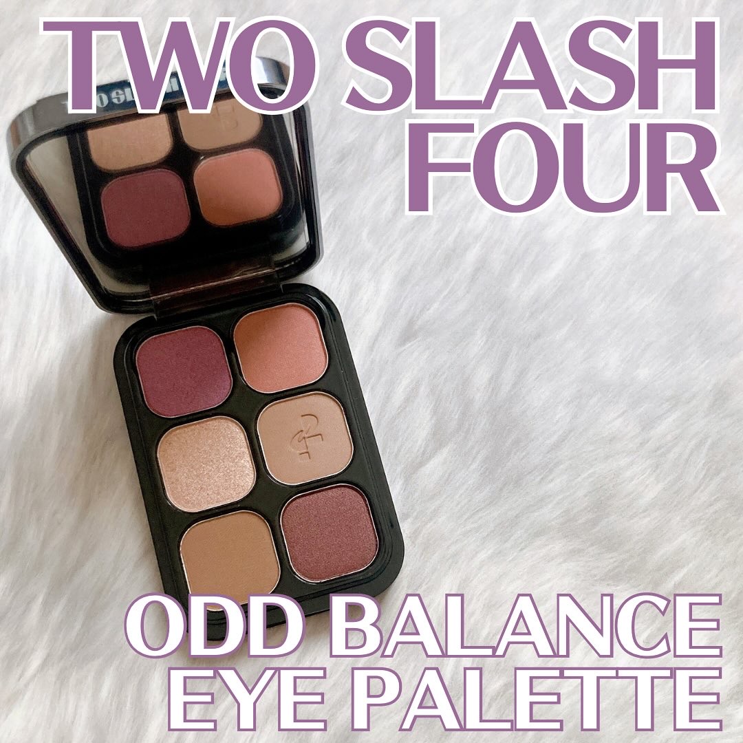 オッドバランスアイパレット/TWO SLASH FOUR/アイシャドウパレットを使ったクチコミ（1枚目）