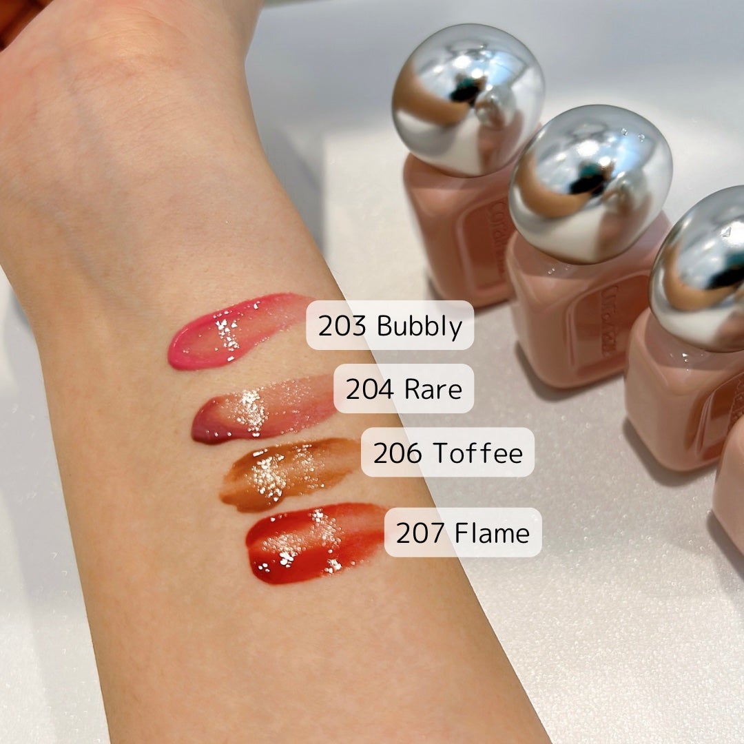 デュー ドロップ ティント/Coralhaze/リップティントを使ったクチコミ(3枚目)