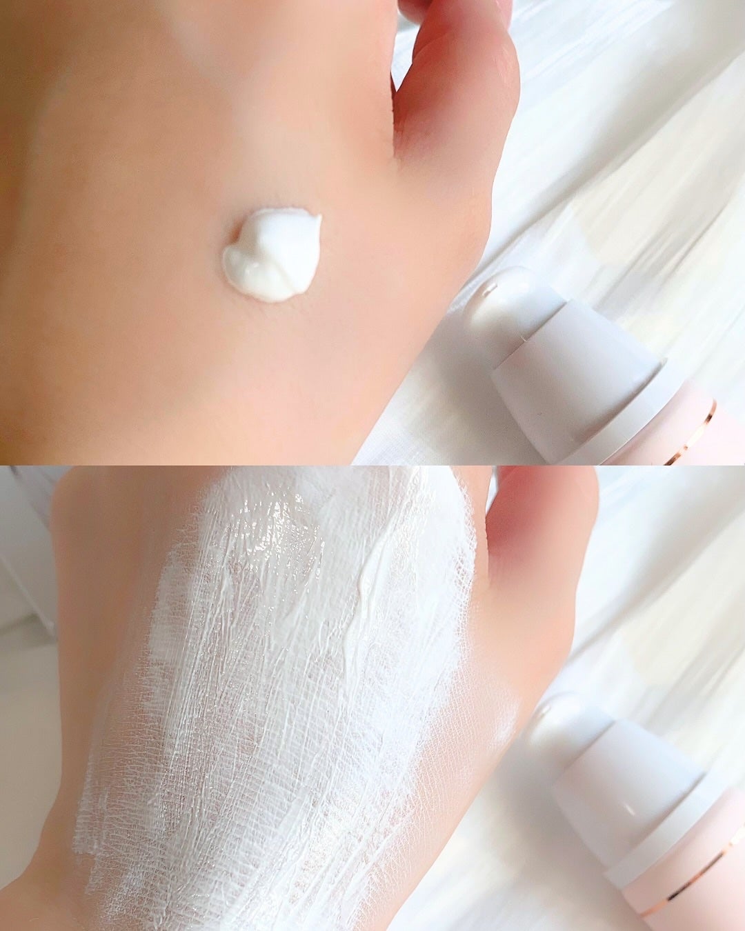 ホワイトニングドレストーンアップクリーム/COSNORI/化粧下地を使ったクチコミ(3枚目)