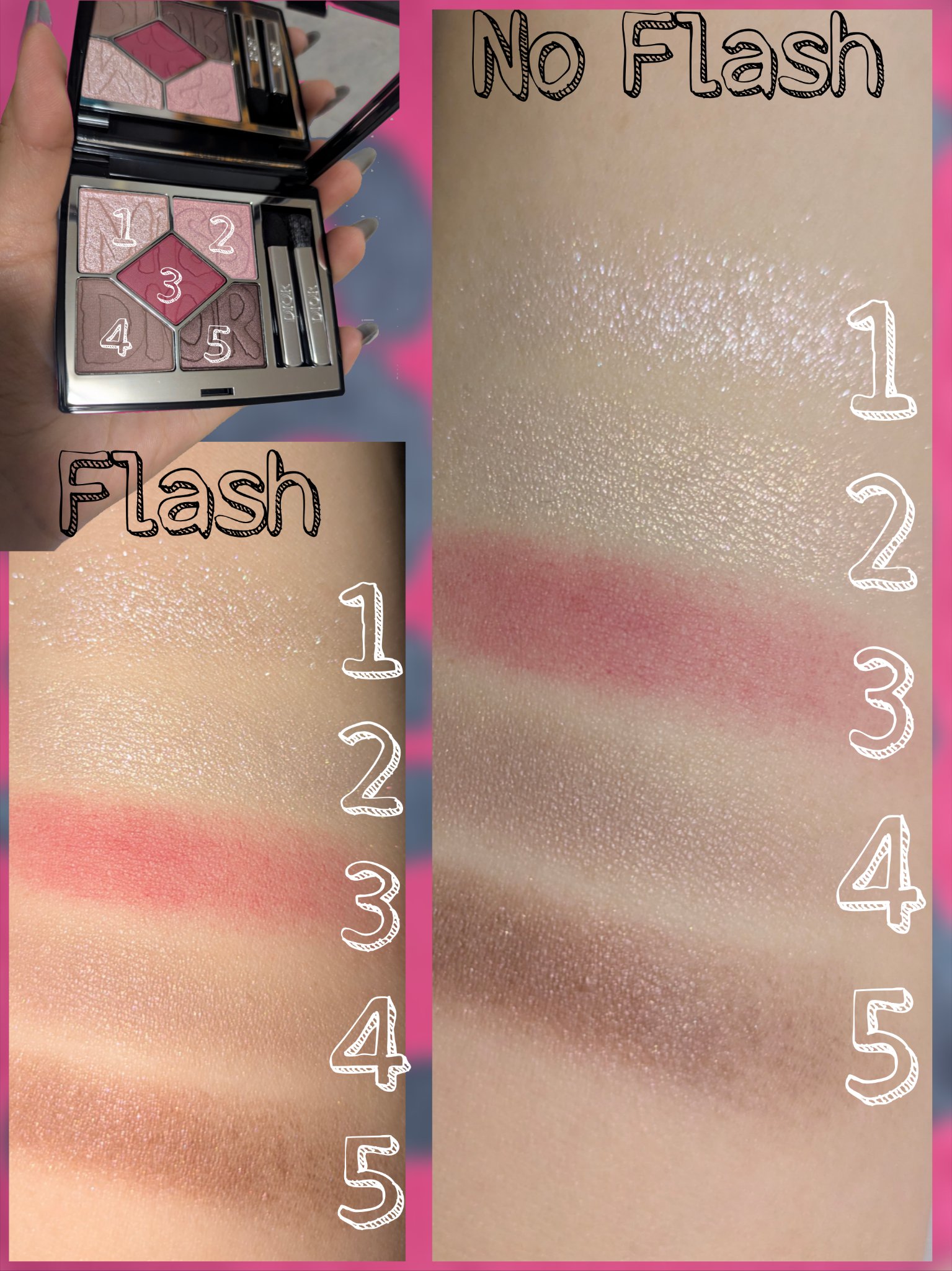 ディオールショウ サンク クルール/Dior/アイシャドウを使ったクチコミ（3枚目）