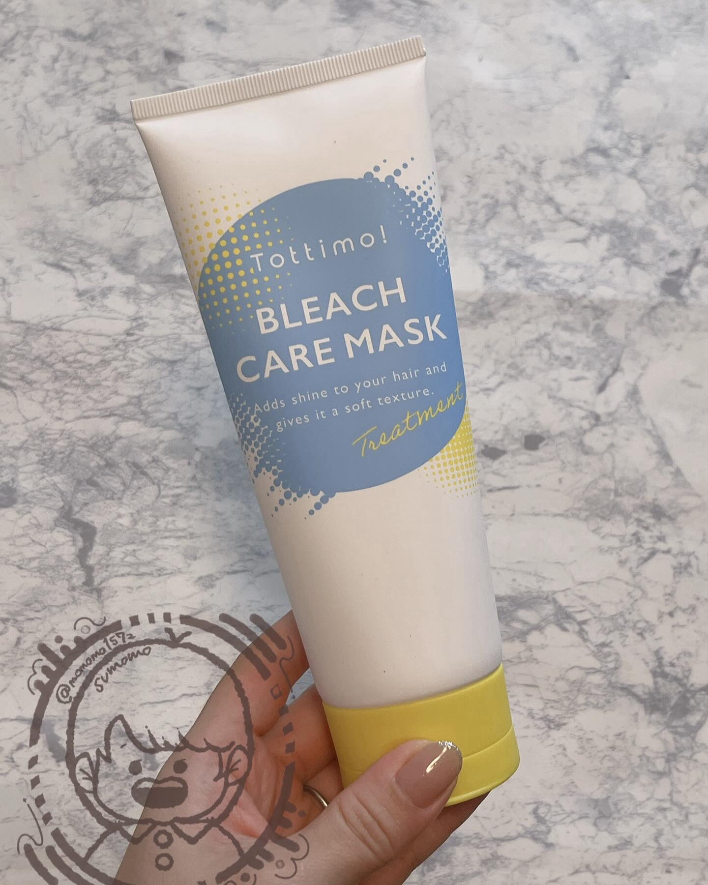 Tottimo!ブリーチケアマスク/Tottimo! /ヘアマスク・ヘアパックを使ったクチコミ（2枚目）