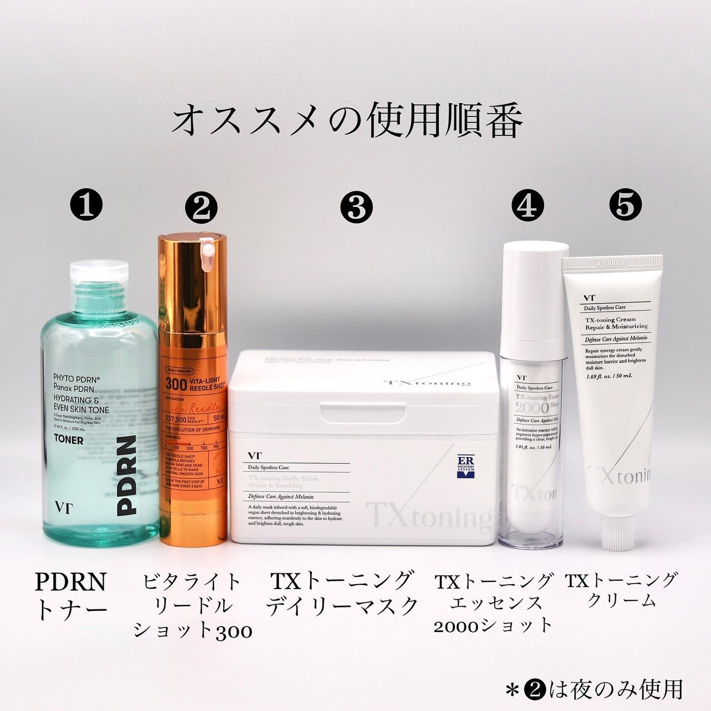 TXトーニングデイリーマスク/VT/その他スキンケアを使ったクチコミ(3枚目)