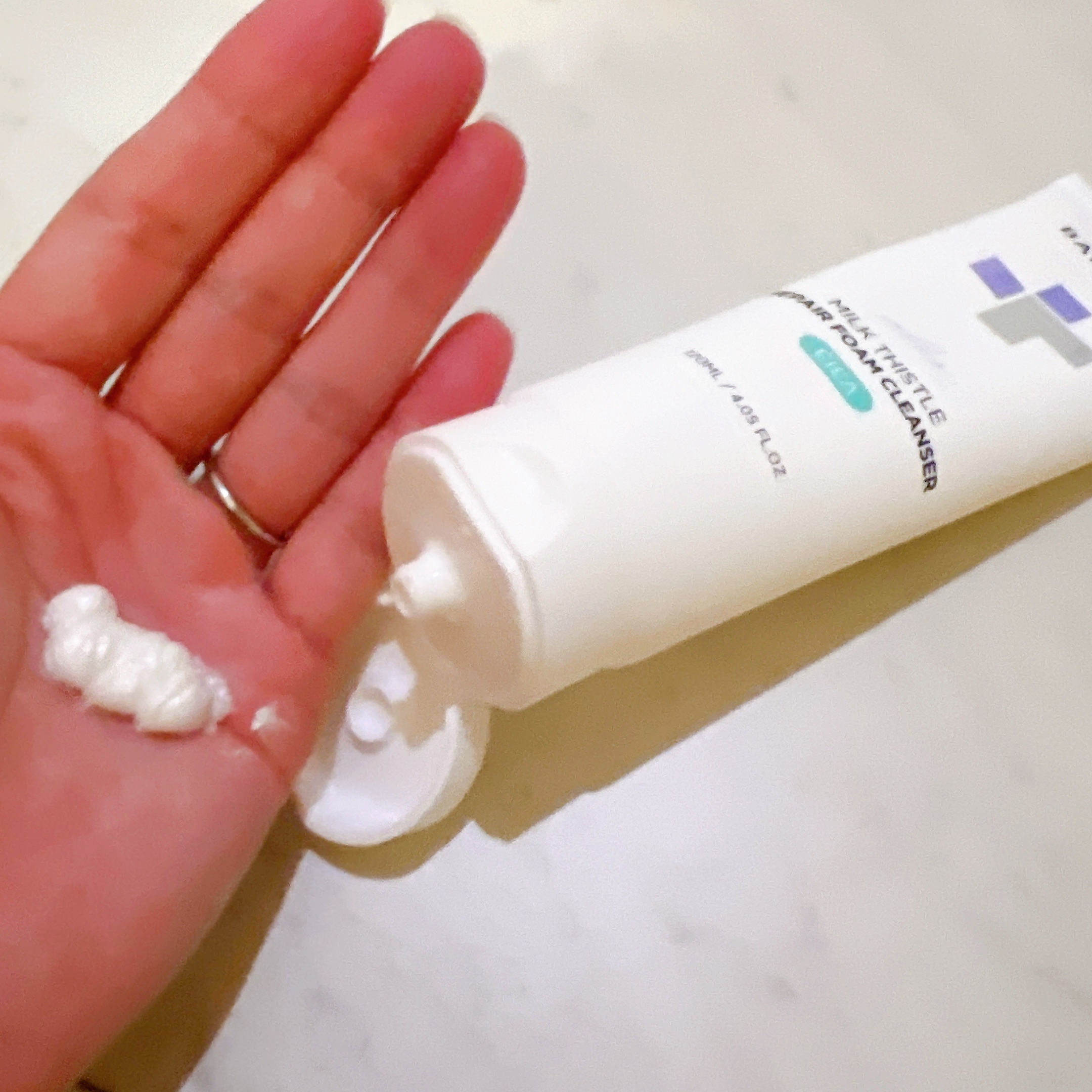 ミルクシスルリペアシカフォームクレンザー プラス/BANOBAGI/洗顔フォームを使ったクチコミ（2枚目）