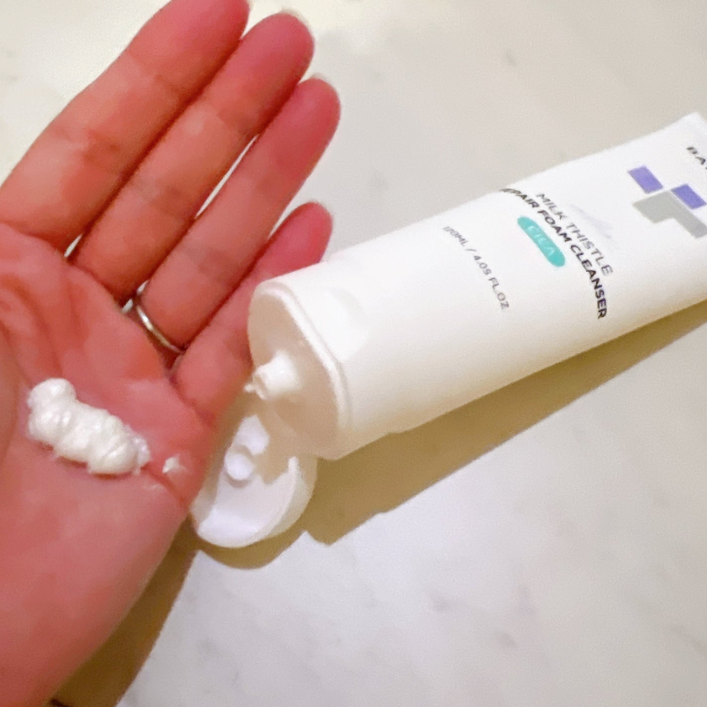 ミルクシスルリペアシカフォームクレンザー プラス/BANOBAGI/洗顔フォームを使ったクチコミ(2枚目)