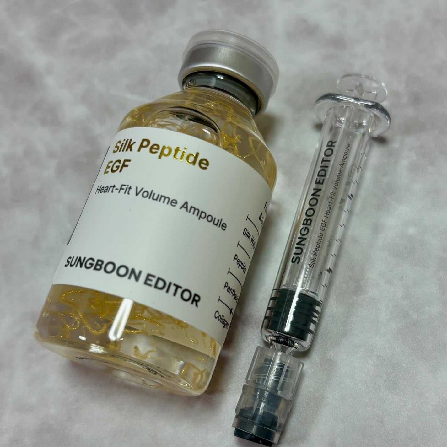 シルク ペプチド EGF ハートフィットボリューム リフティング アンプル SUNGBOON EDITOR(成分エディター)