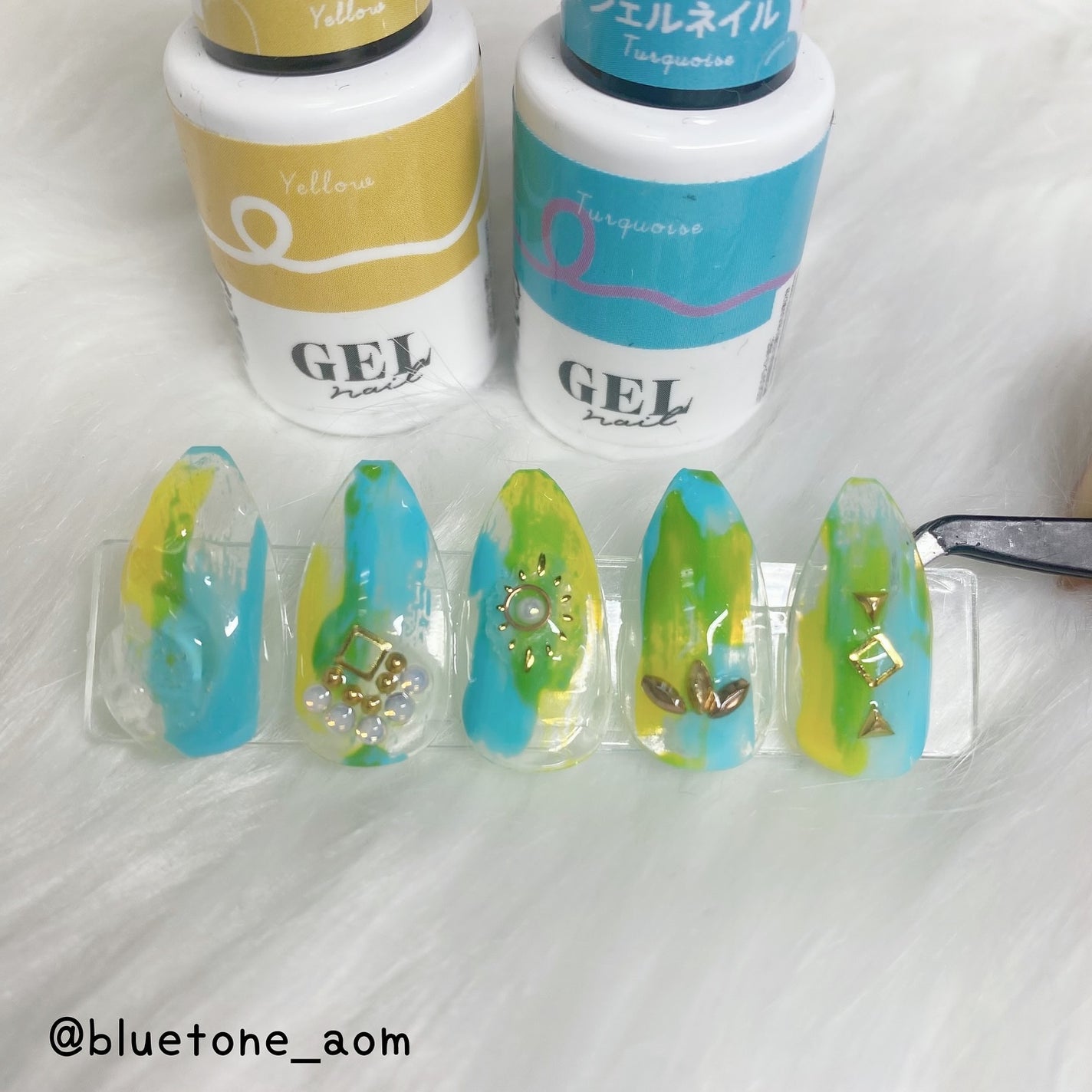 ネイルシール/セリア/ネイルシールを使ったクチコミ(5枚目)