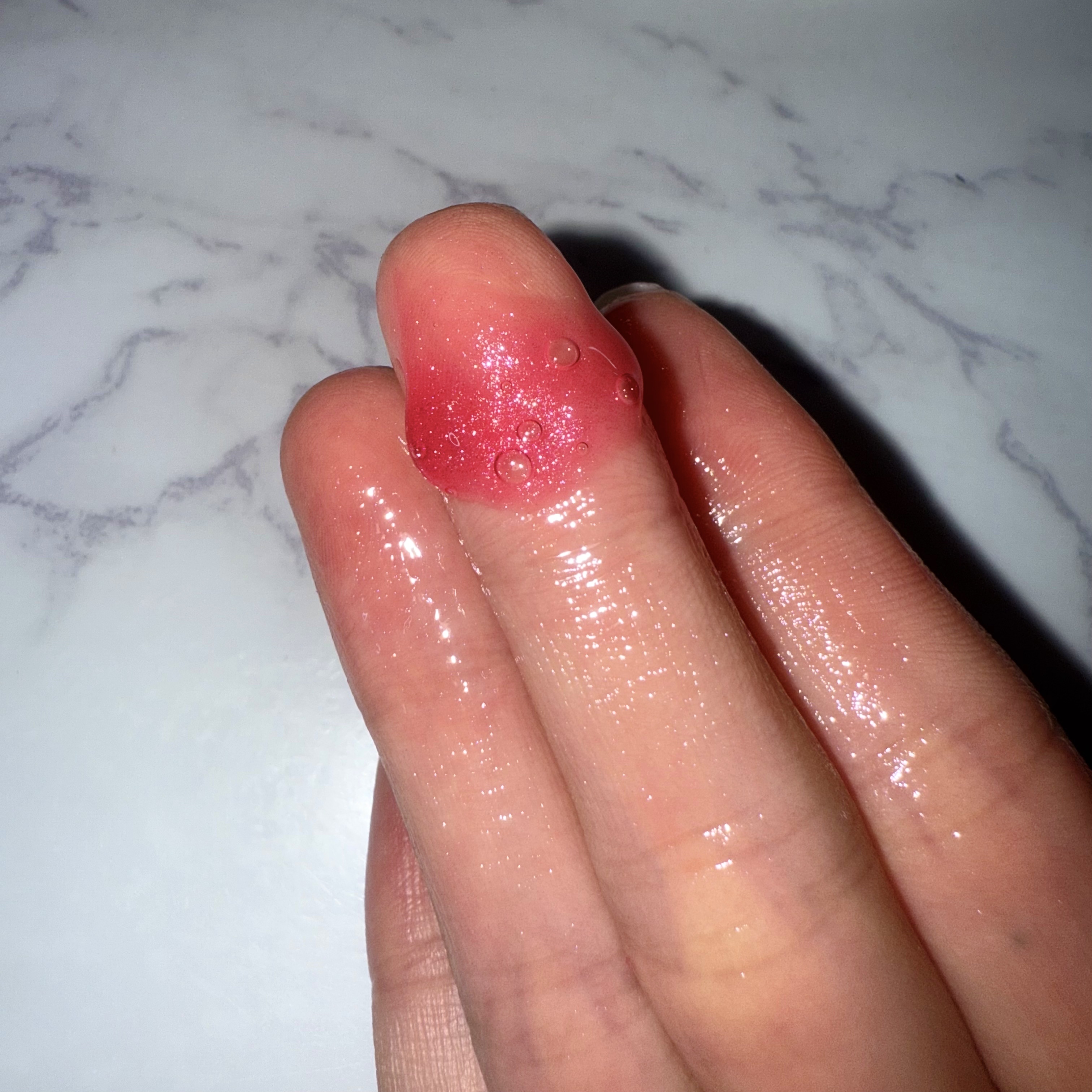 PDRNピンクカフェインナイトラッピングマスク/MEDICUBE/洗い流すパック・マスクを使ったクチコミ（3枚目）