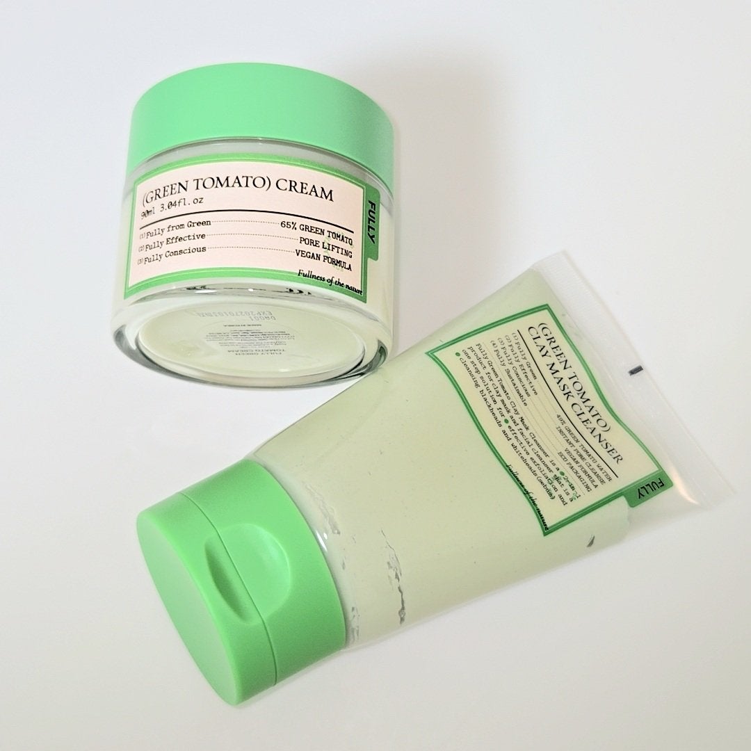 グリーントマトクレイマスククレンザー/FULLY/洗い流すパック・マスクを使ったクチコミ(4枚目)