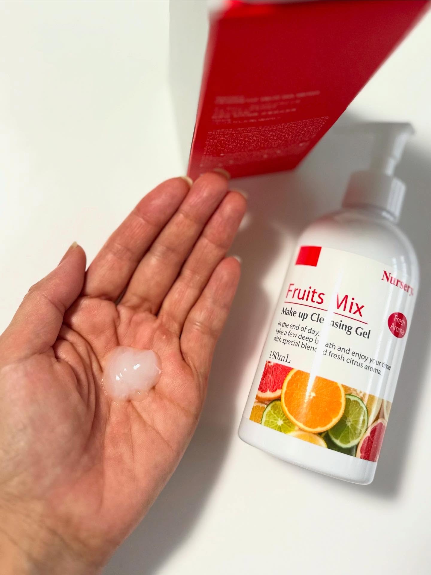 Ｗクレンジングジェルフルーツミックス/Nursery(ナーセリー)/クレンジングジェルを使ったクチコミ（2枚目）