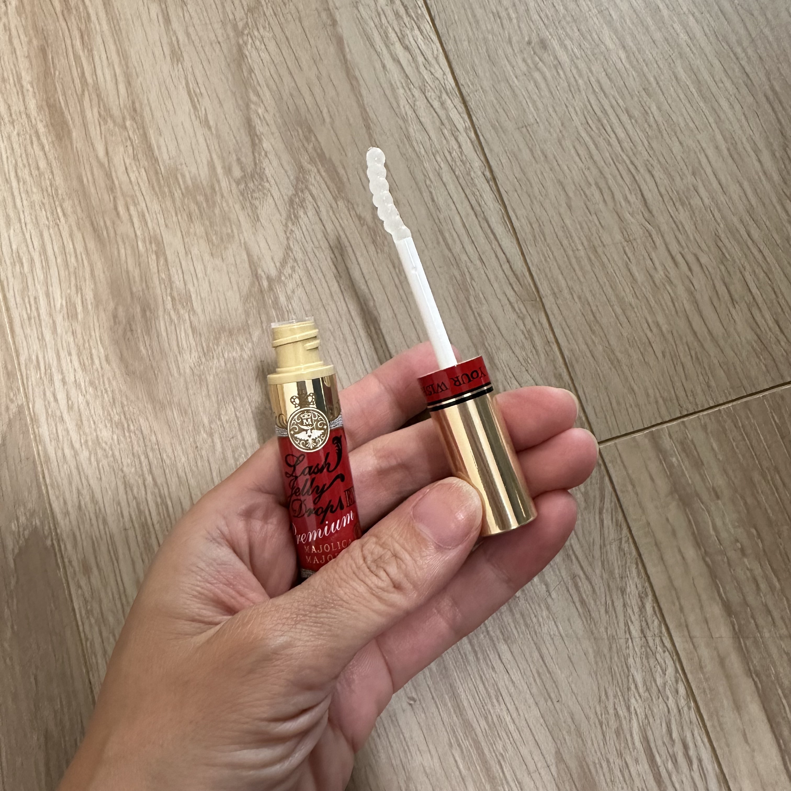 ラッシュジェリードロップ EX プレミアム/MAJOLICA MAJORCA/まつげ美容液を使ったクチコミ（3枚目）