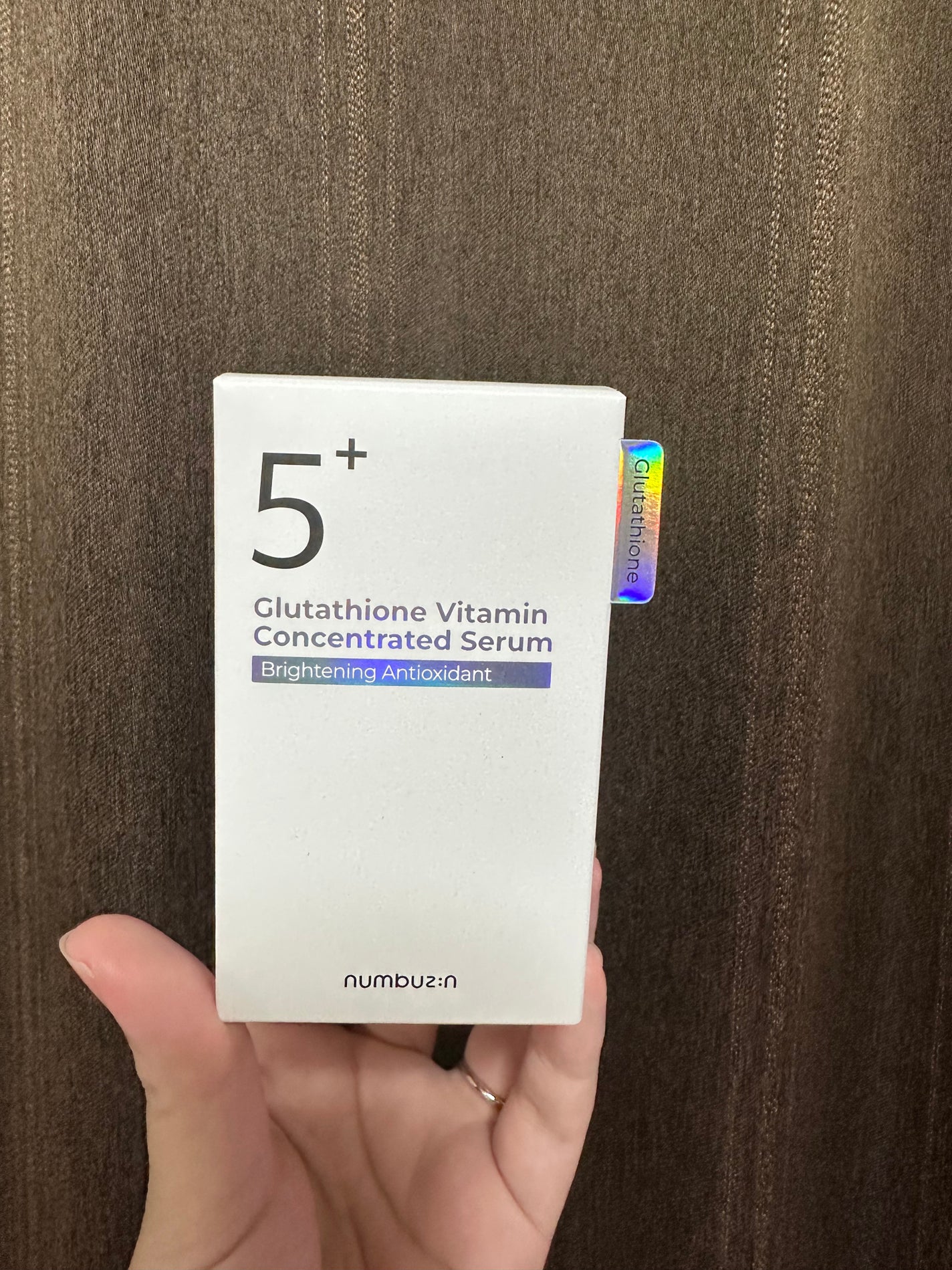 5番 白玉グルタチオンC美容液/numbuzin/美容液を使ったクチコミ(2枚目)