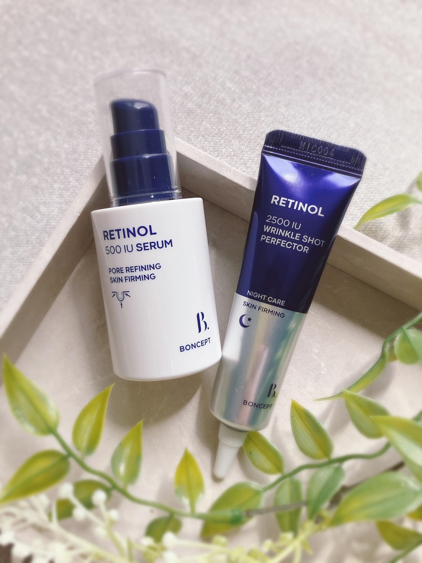 レチノール2500IUリンクルショットパーフェクター/BONCEPT/美容液を使ったクチコミ（1枚目）
