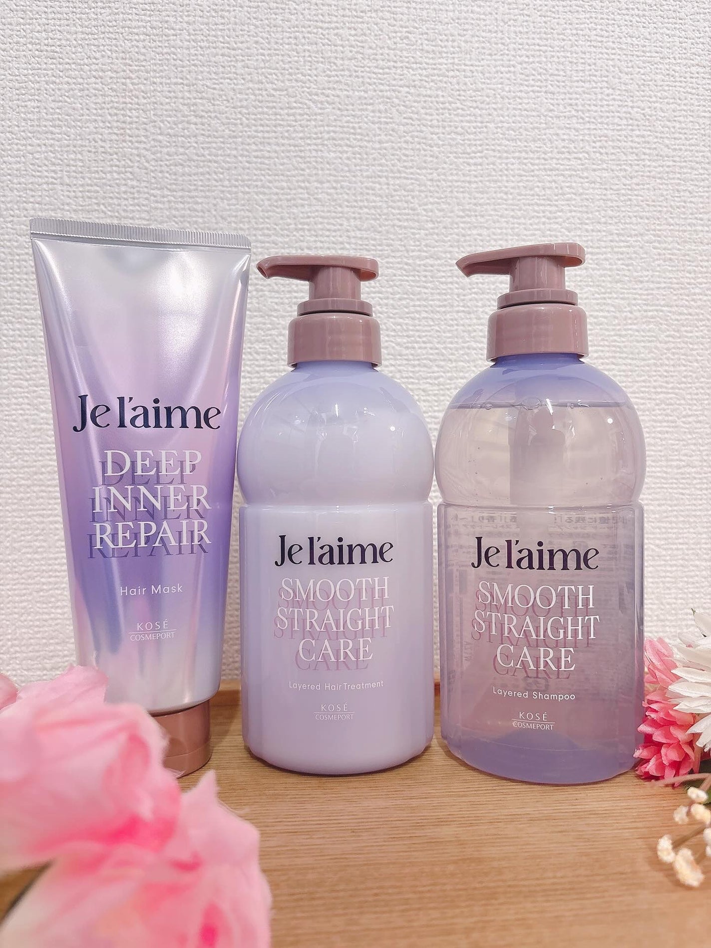 ジュレーム レイヤード シャンプー/ヘアトリートメント(スムースストレートケア)/Je l'aime/市販シャンプーを使ったクチコミ(1枚目)