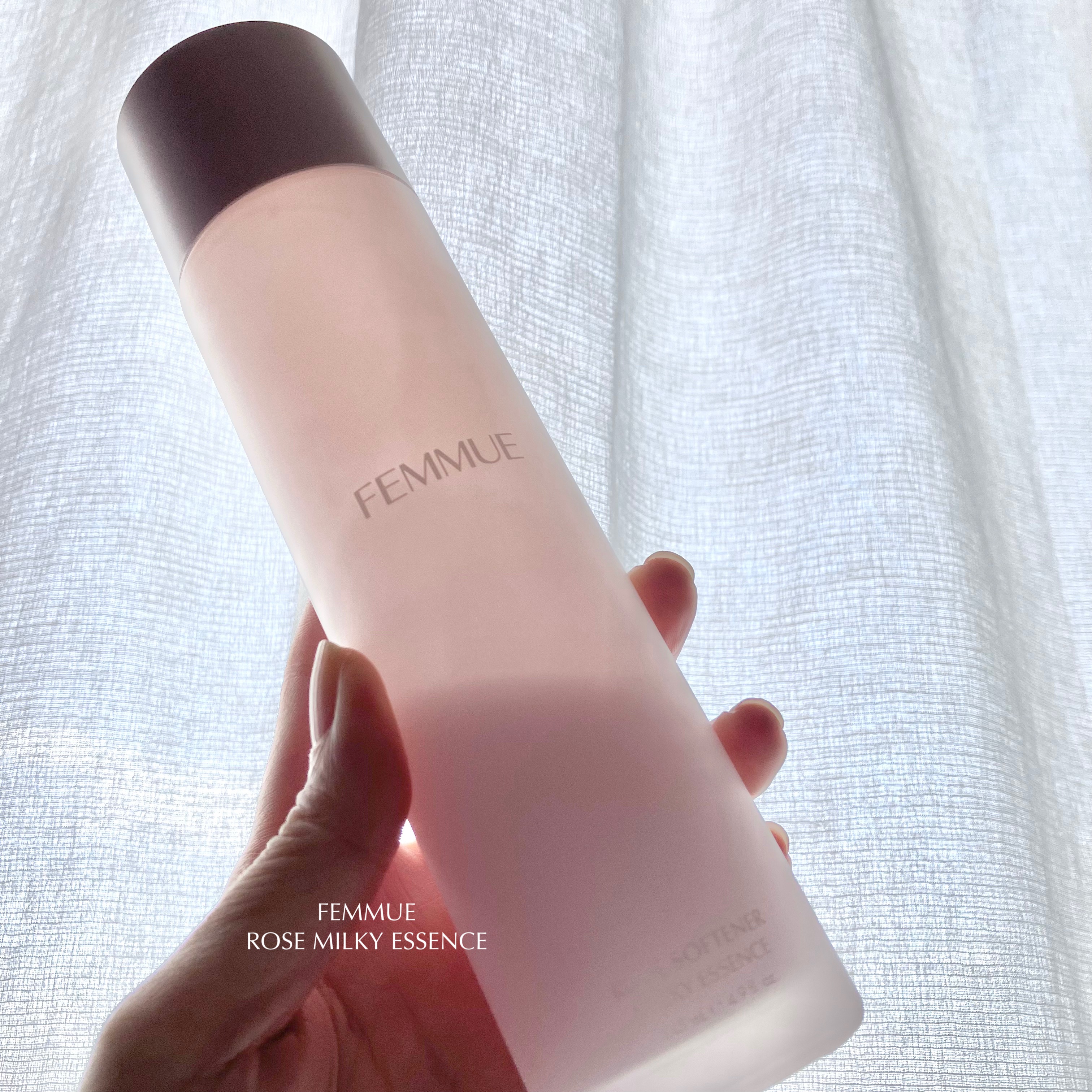 ローズ ミルキーエッセンス/FEMMUE/化粧水を使ったクチコミ（1枚目）