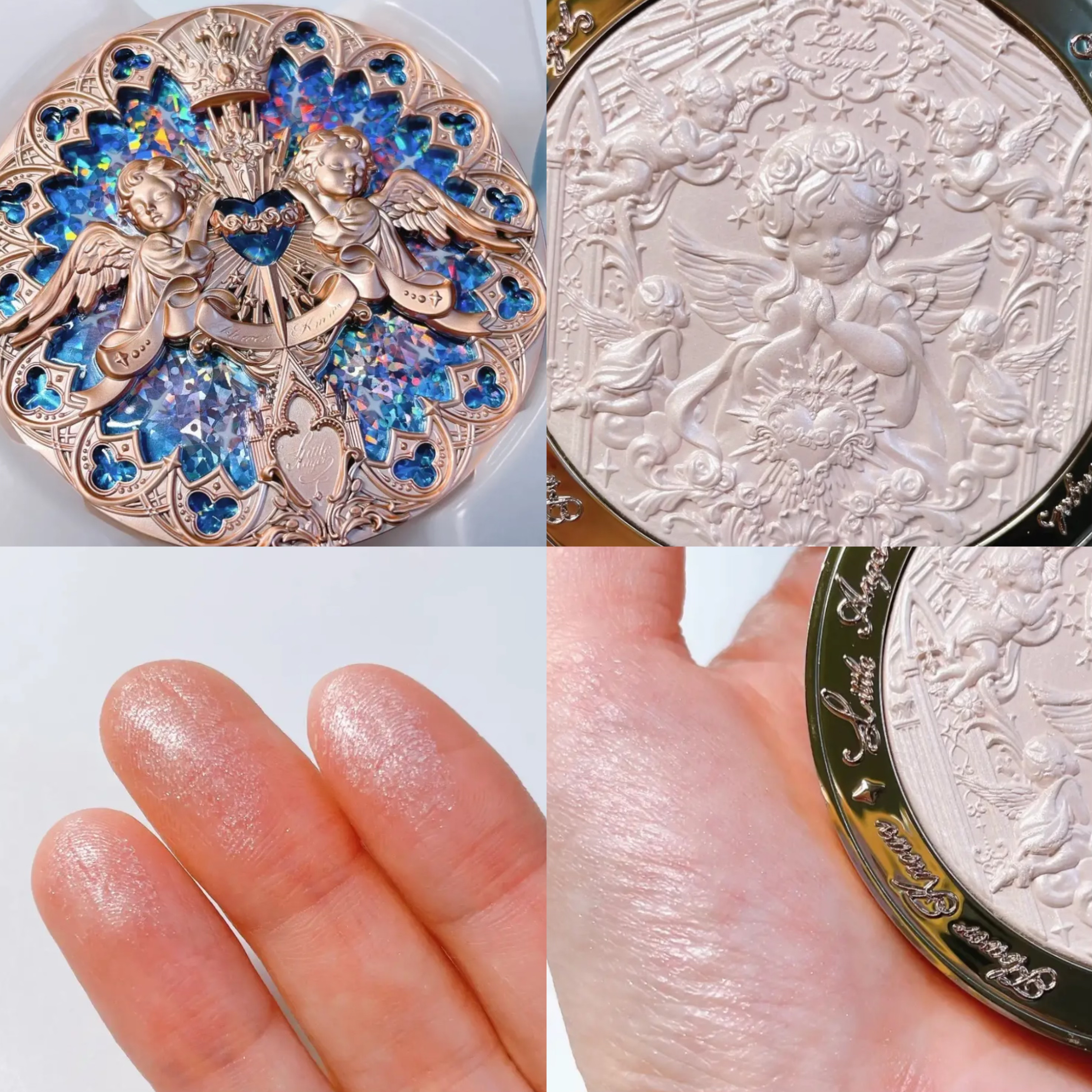 ルナグロウ ハイライター ハートギャラクシー/SHEGLAM/パウダーハイライトを使ったクチコミ（2枚目）