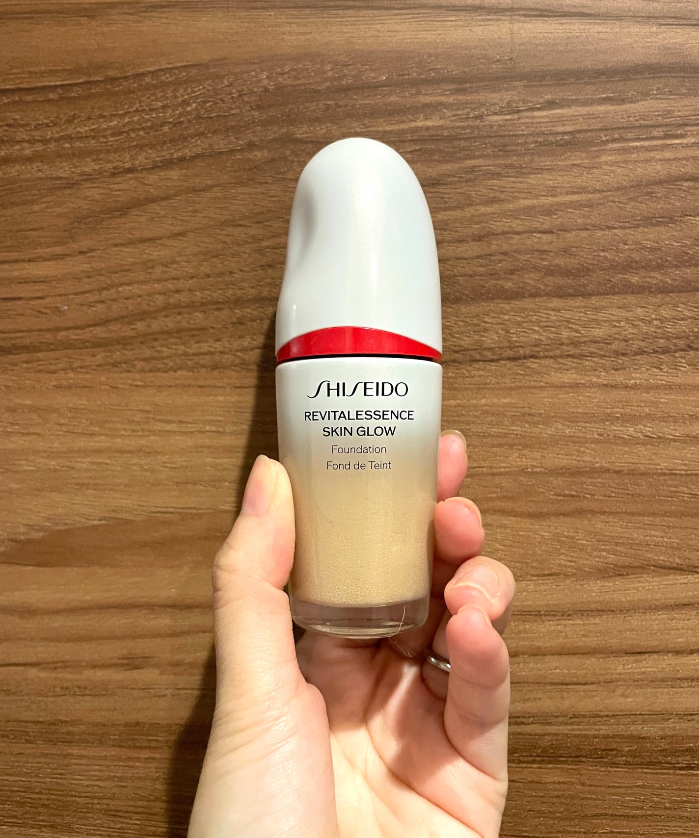 エッセンス スキングロウ ファンデーション/SHISEIDO/リキッドファンデーションを使ったクチコミ(1枚目)