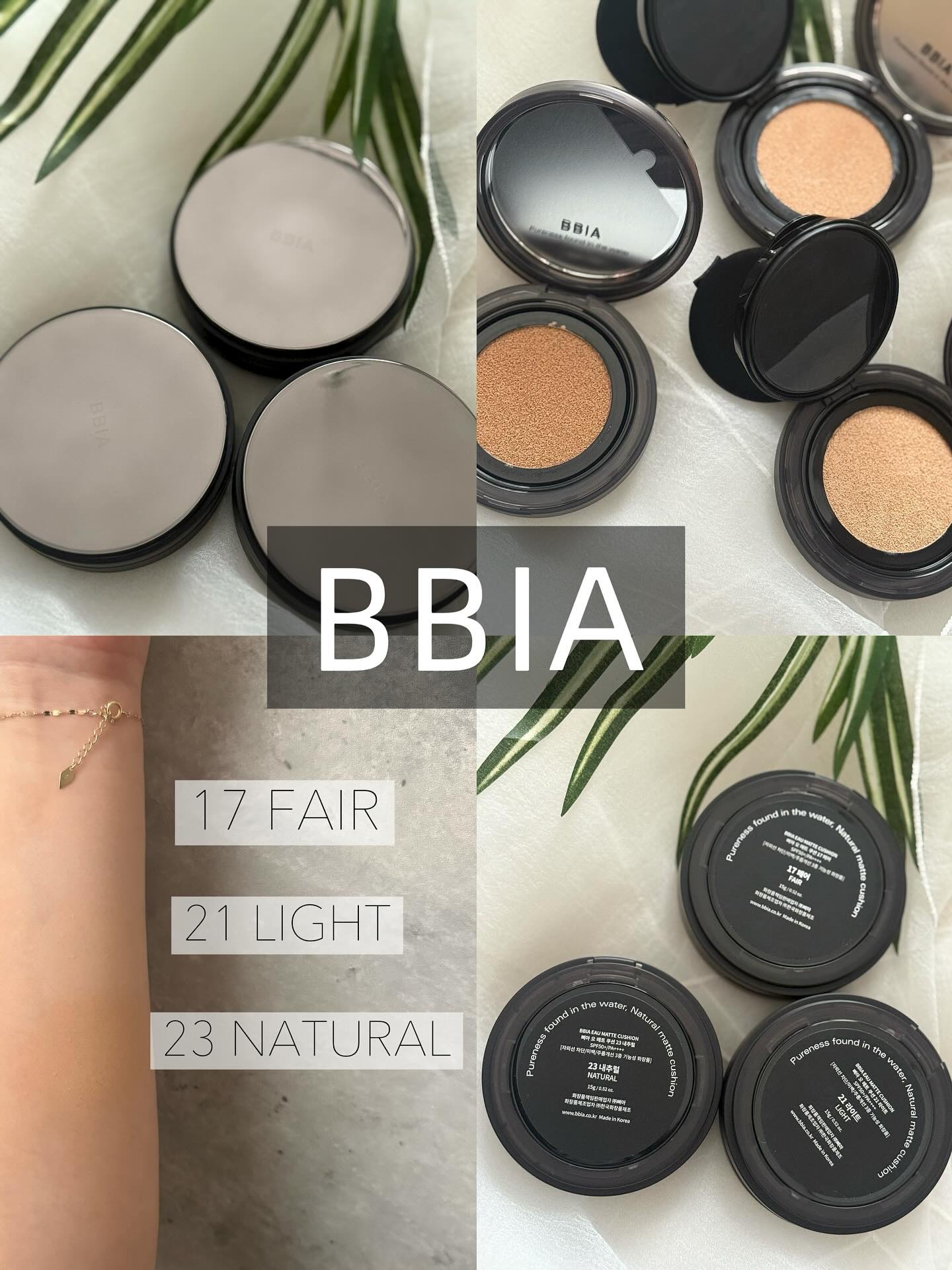 オーマットクッション/BBIA/クッションファンデーションを使ったクチコミ（1枚目）