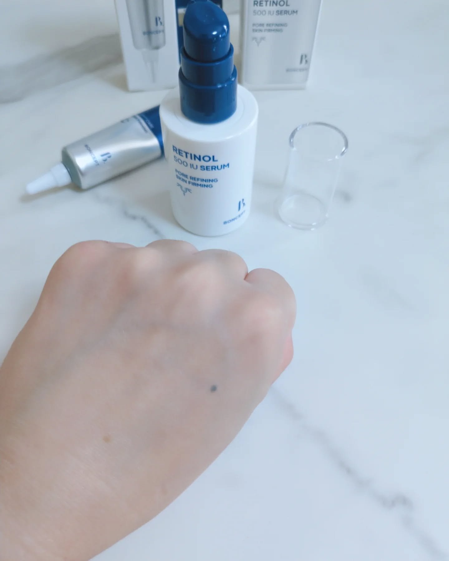 レチノール2500IUリンクルショットパーフェクター/BONCEPT/美容液を使ったクチコミ（3枚目）