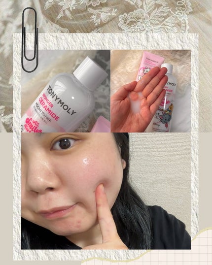 Wonder Ceramide Mochi Toner(トニーモリーワンダーCモチトナー)/TONYMOLY/化粧水を使ったクチコミ(4枚目)